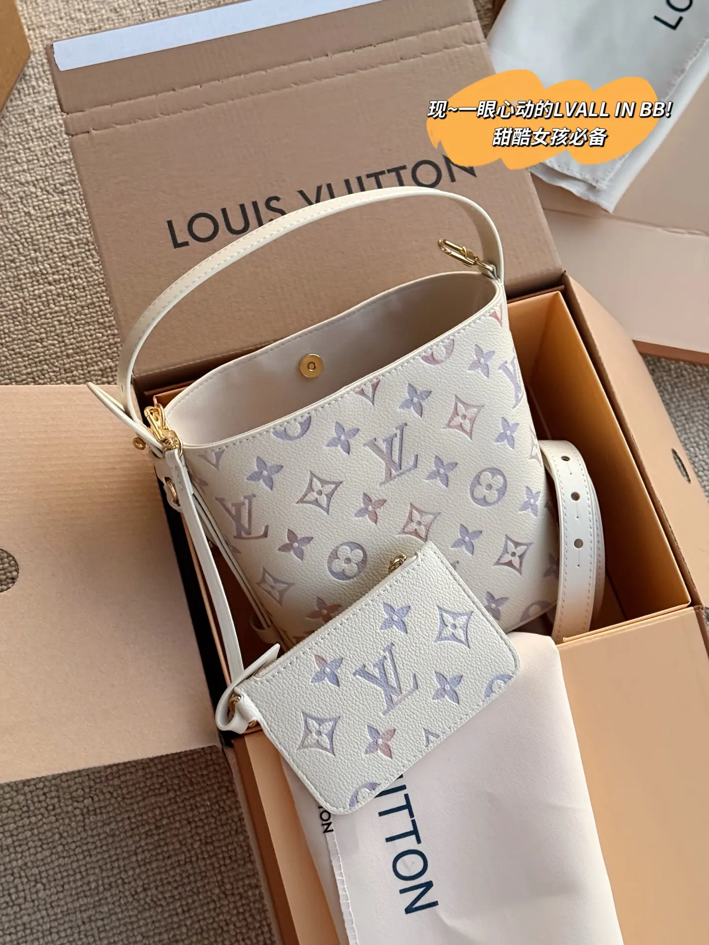 LV All In BB Monogram Bucket Bag D33018091