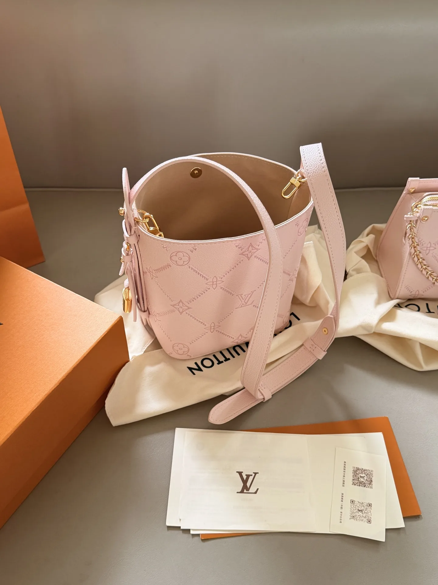 Monogram Empreinte All In BB Bucket Bag D33018074 — view 3