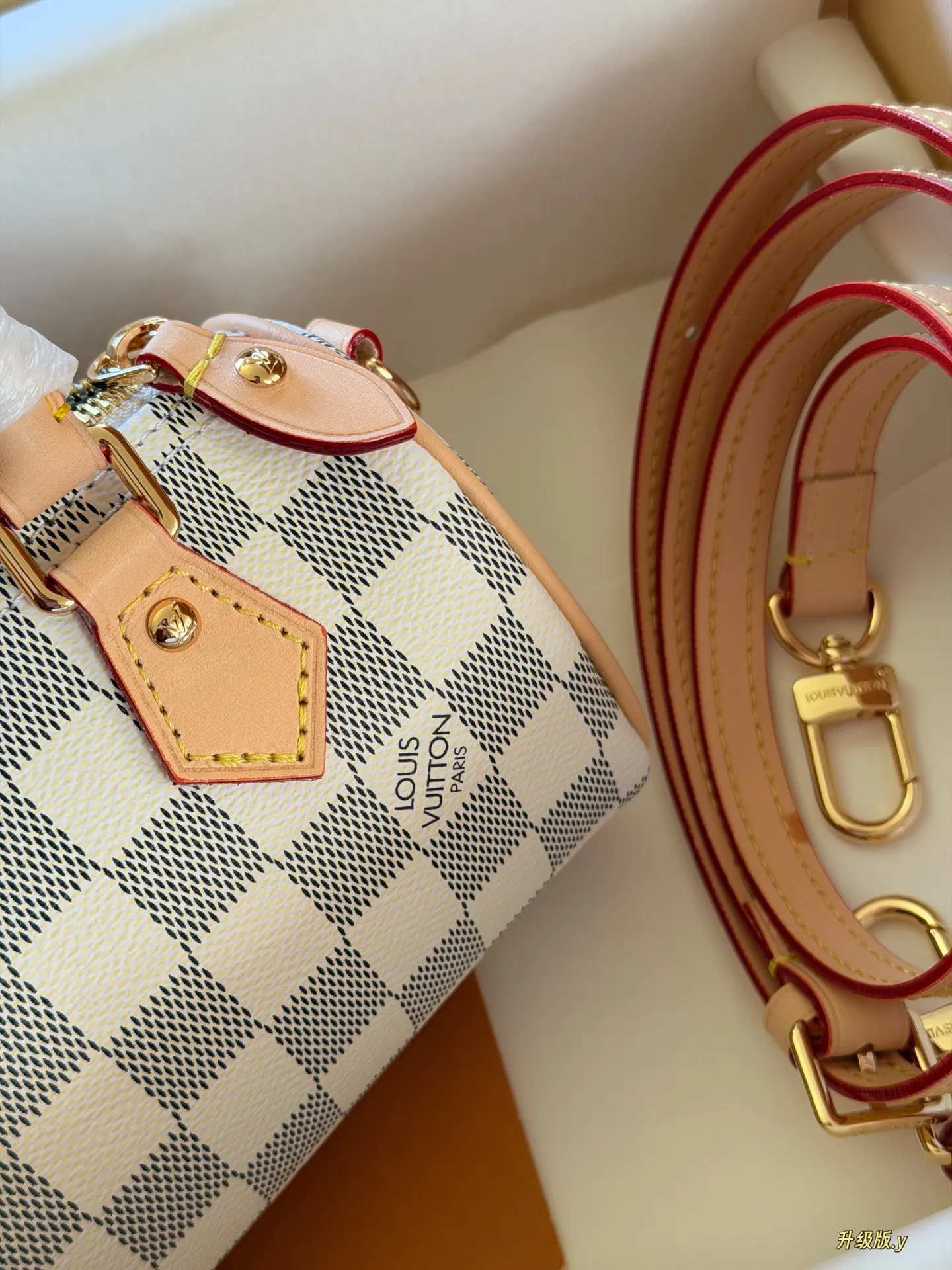 Nano Speedy Damier Azur Top-Handle Bag D33018002 — view 2