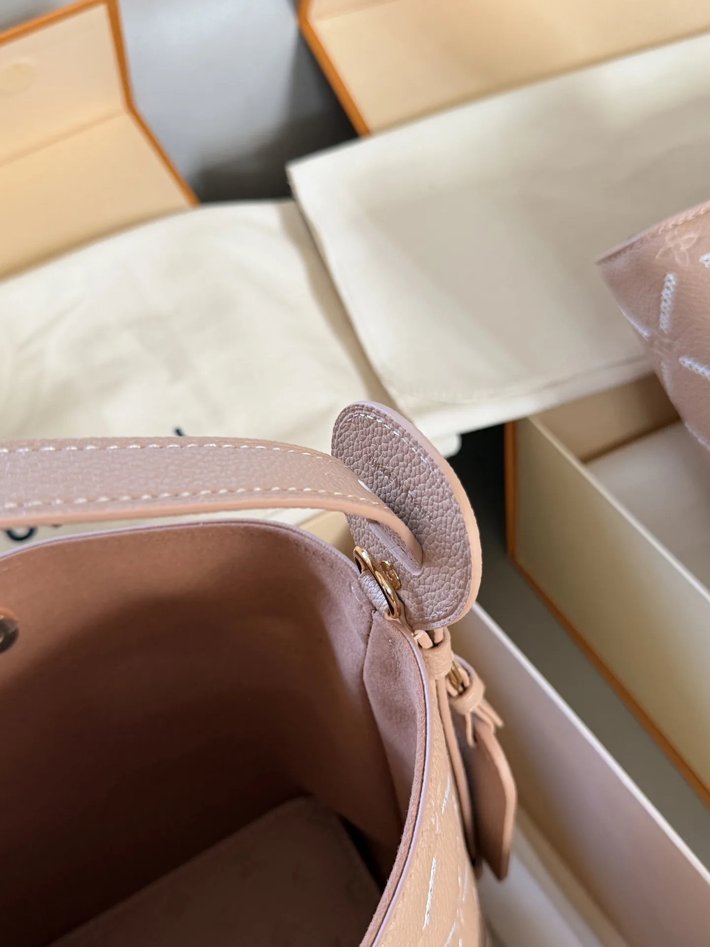 LV All In BB Monogram Empreinte Bucket Bag D33018307 — view 6