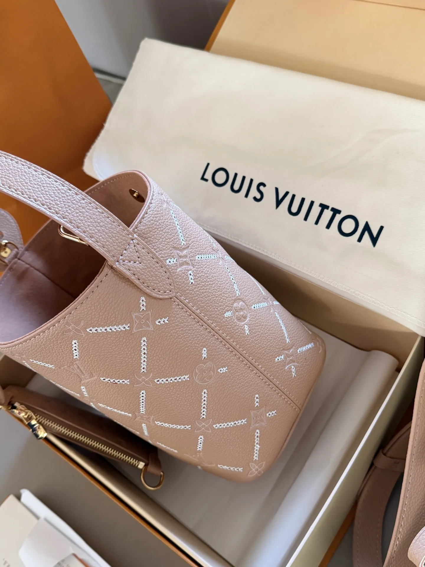 LV All In BB Monogram Empreinte Bucket Bag D33018307 — view 8