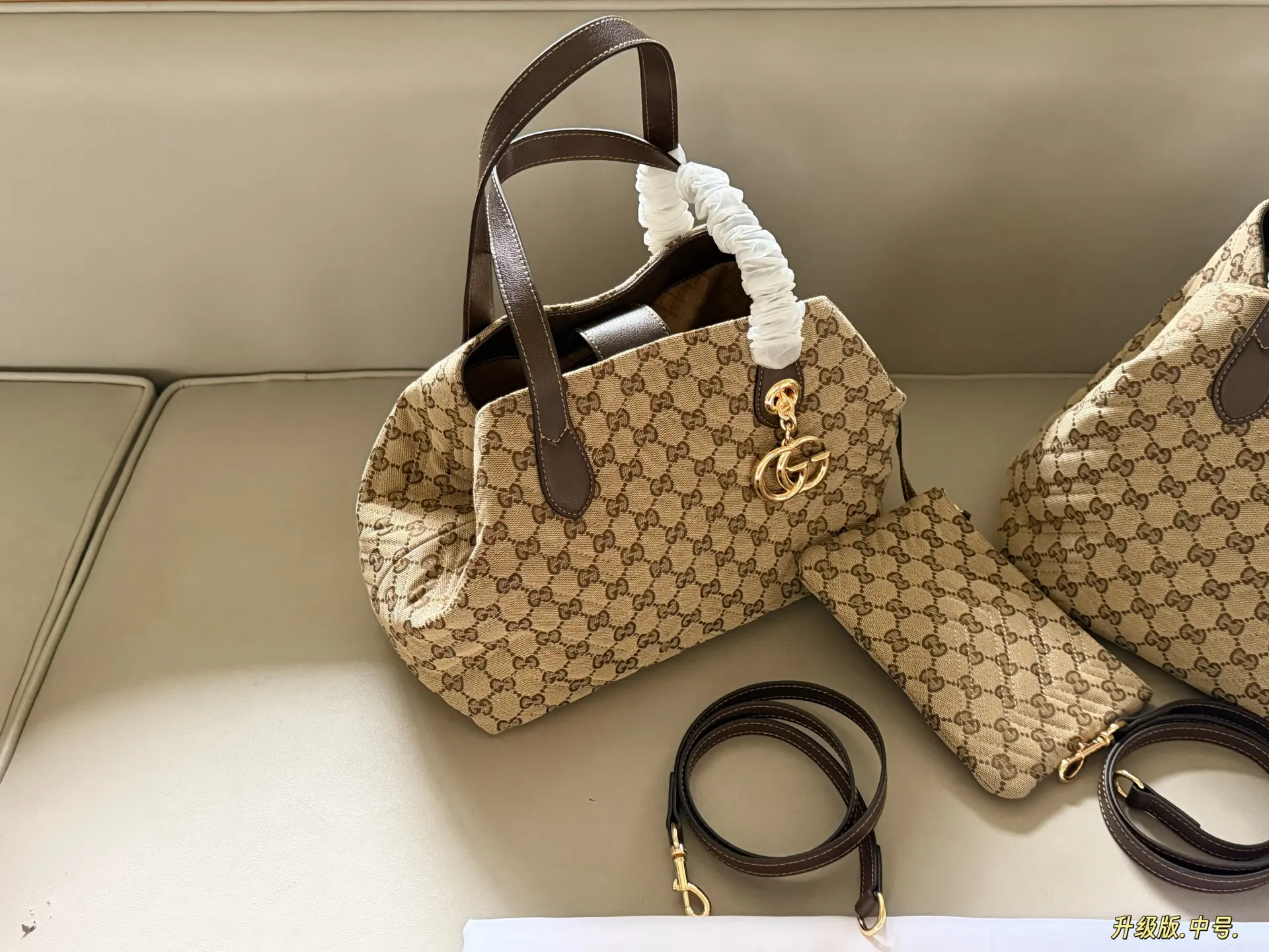 GG Monogram Canvas Tote Bag D33018065 — view 12