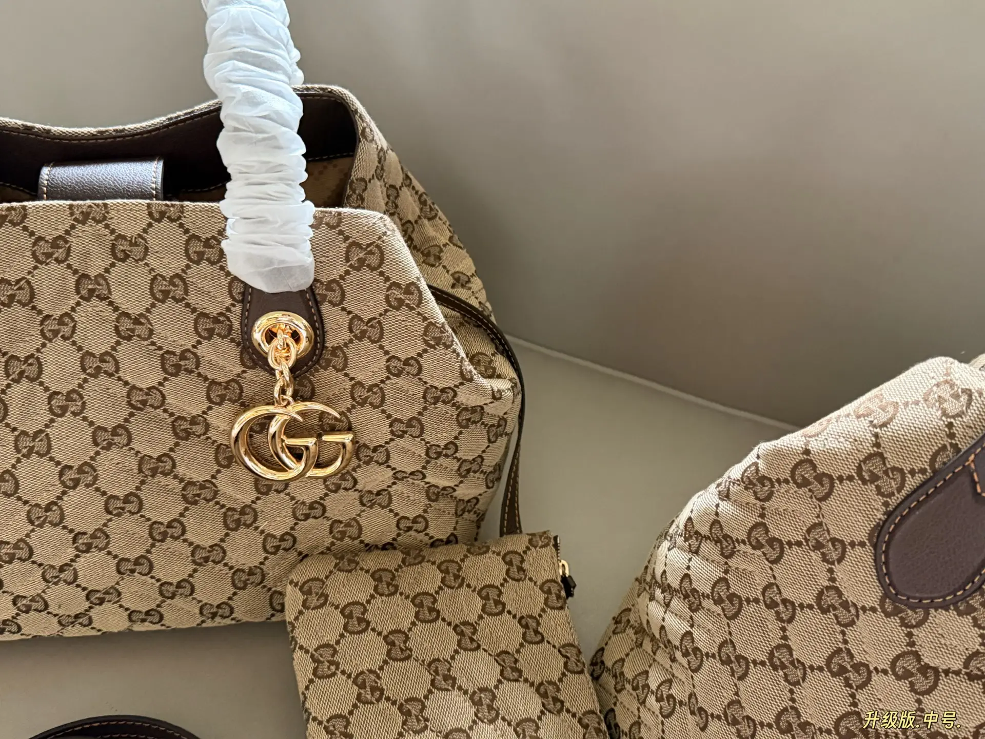 GG Monogram Canvas Tote Bag D33018065 — view 13