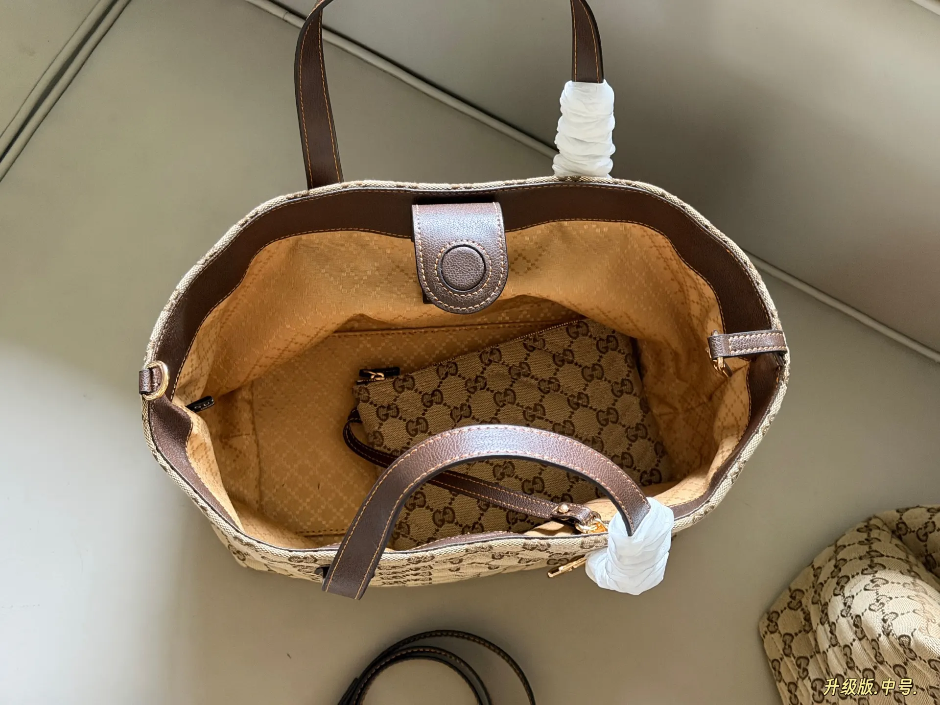 GG Monogram Canvas Tote Bag D33018065 — view 18