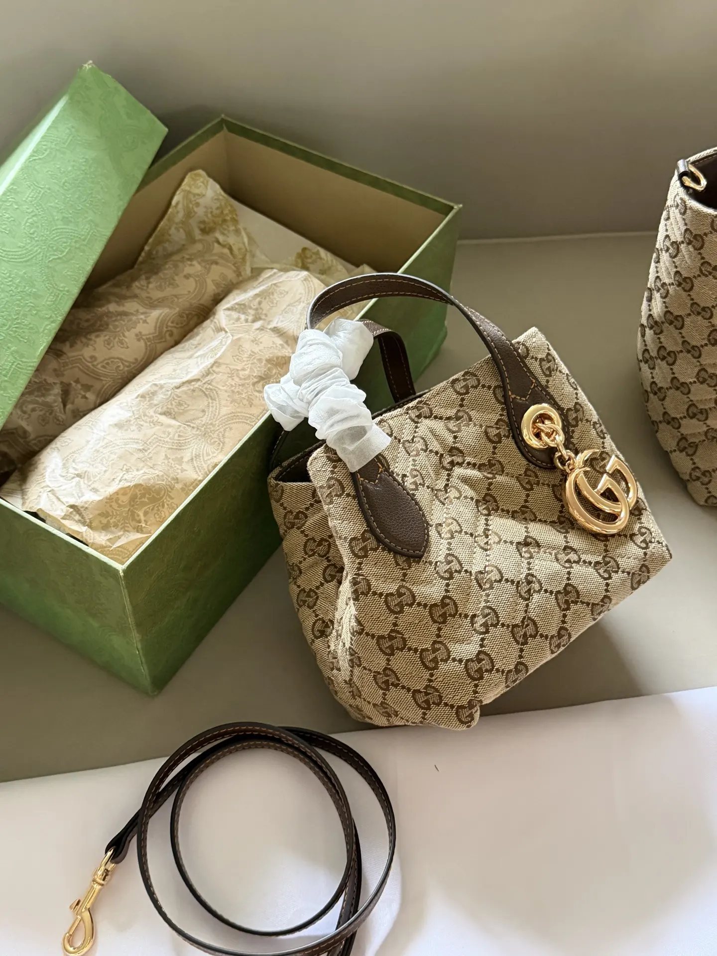 GG Monogram Canvas Tote Bag D33018065 — view 2