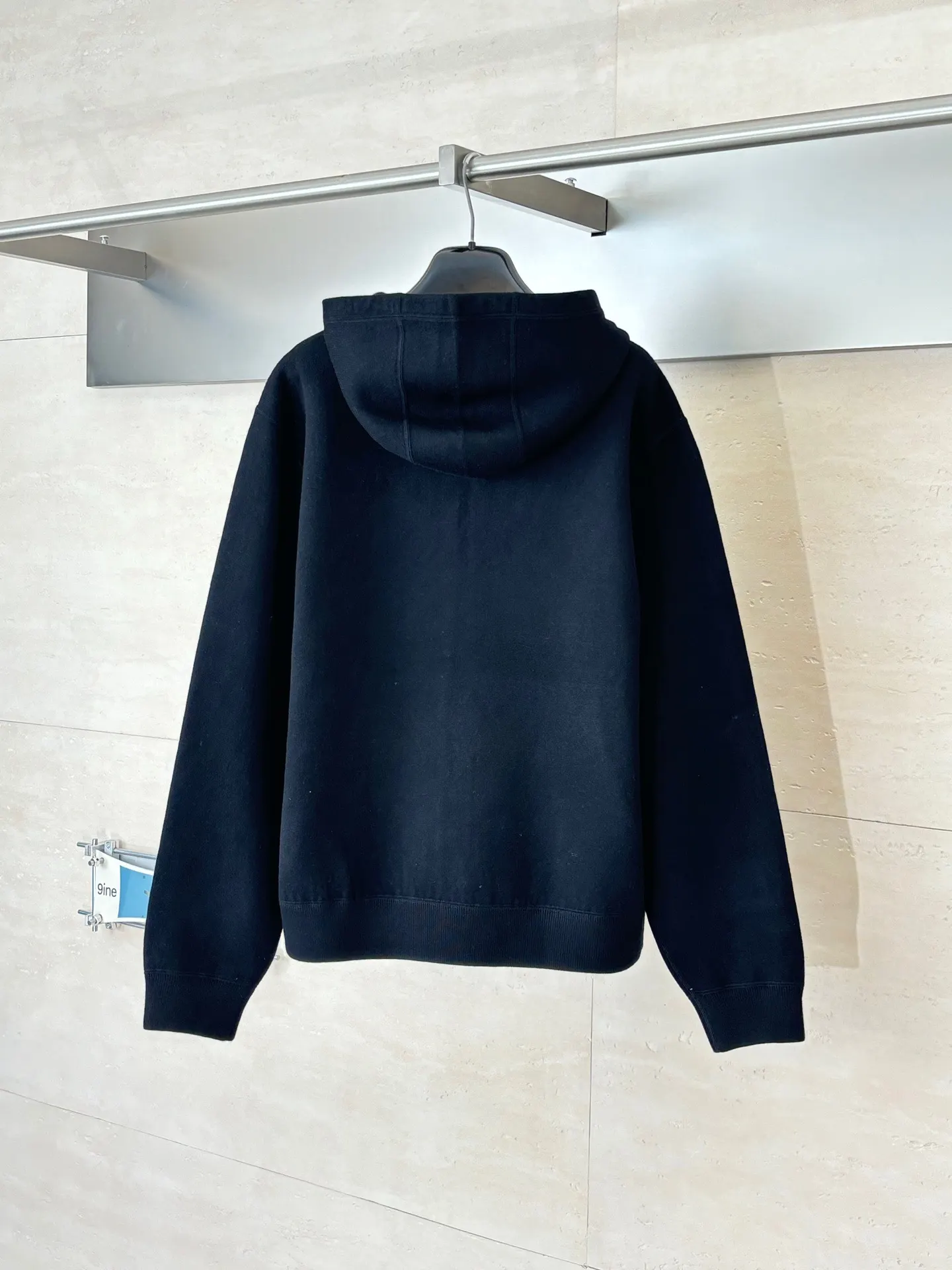 Reversible Monogram Jacquard Wool-Blend Zip-Up Hoodie D33516023 — view 2