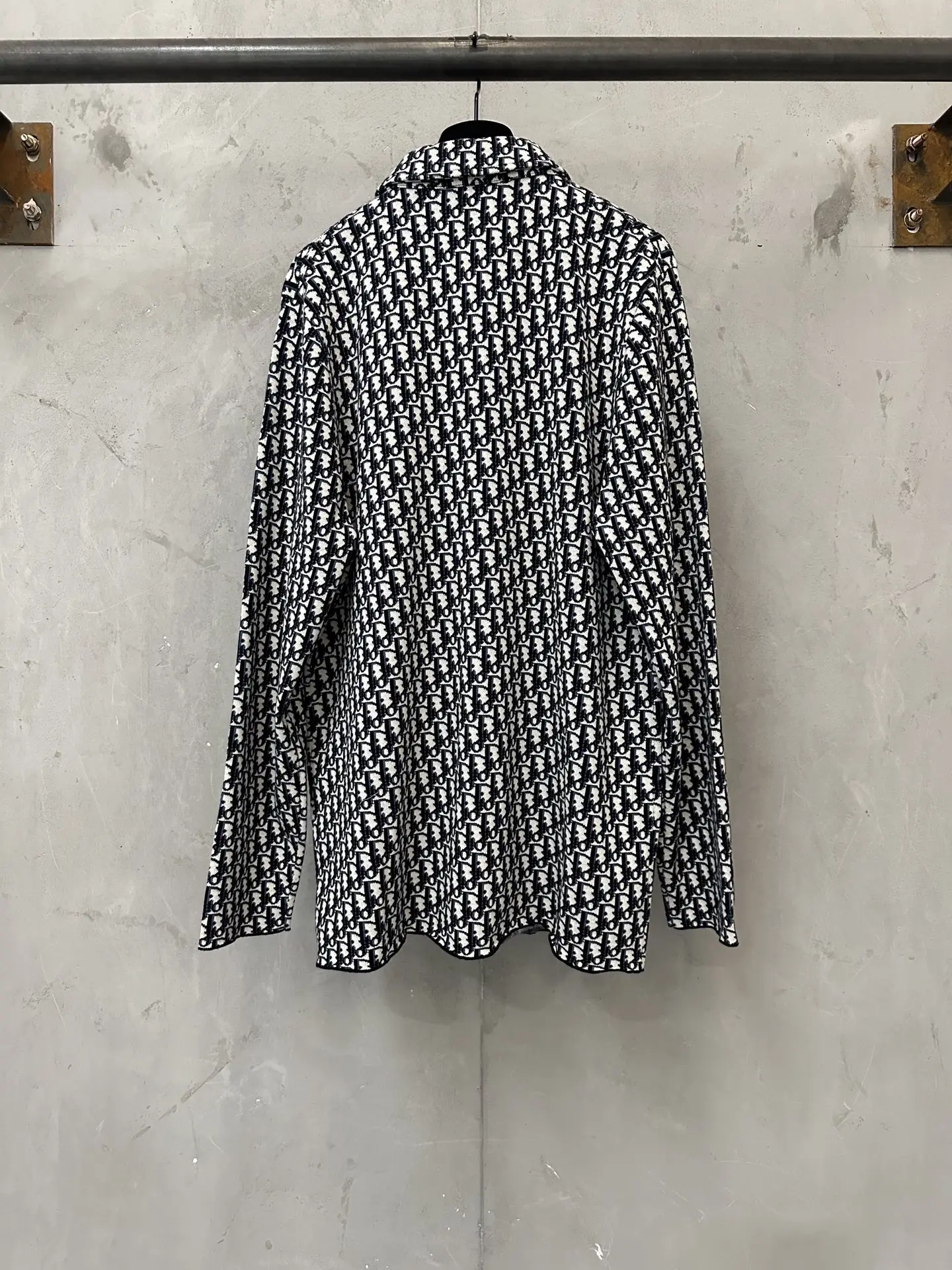 Oblique Monogram Jacquard Cotton Shirt D33523159 — view 2