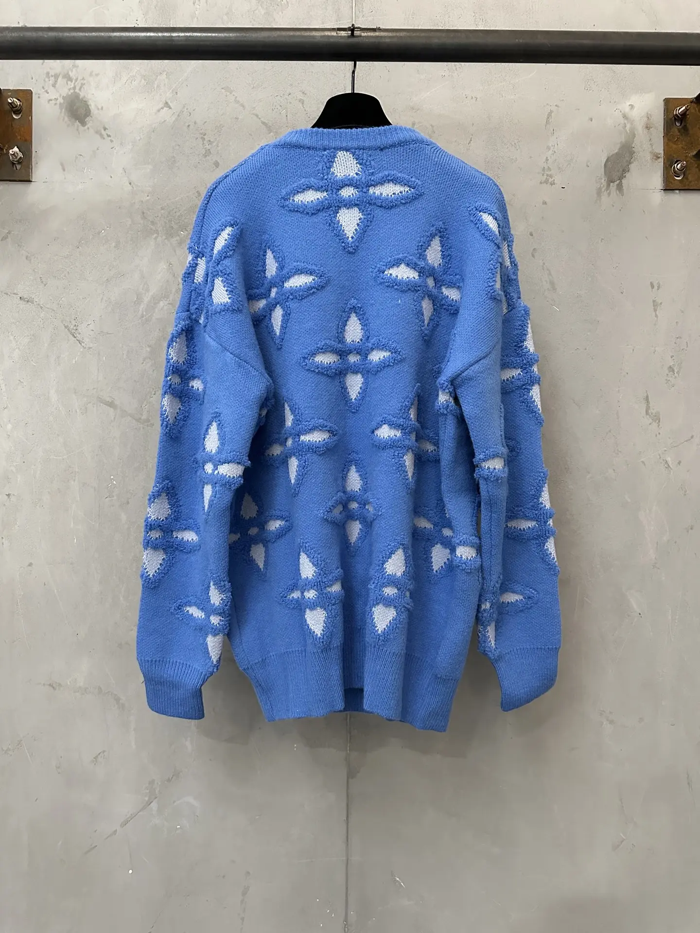 Monogram Intarsia Wool-Blend Sweater D33520482 — view 2