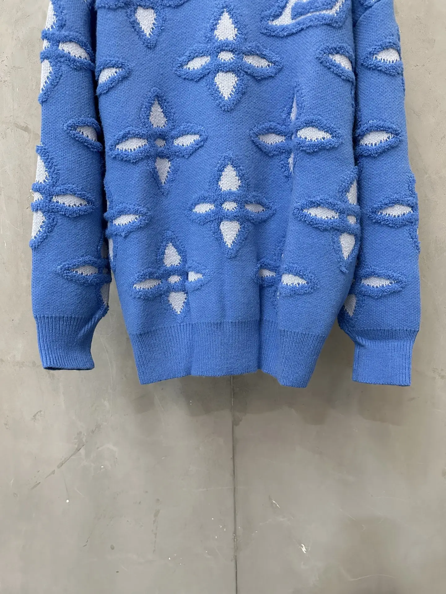 Monogram Intarsia Wool-Blend Sweater D33520482 — view 4