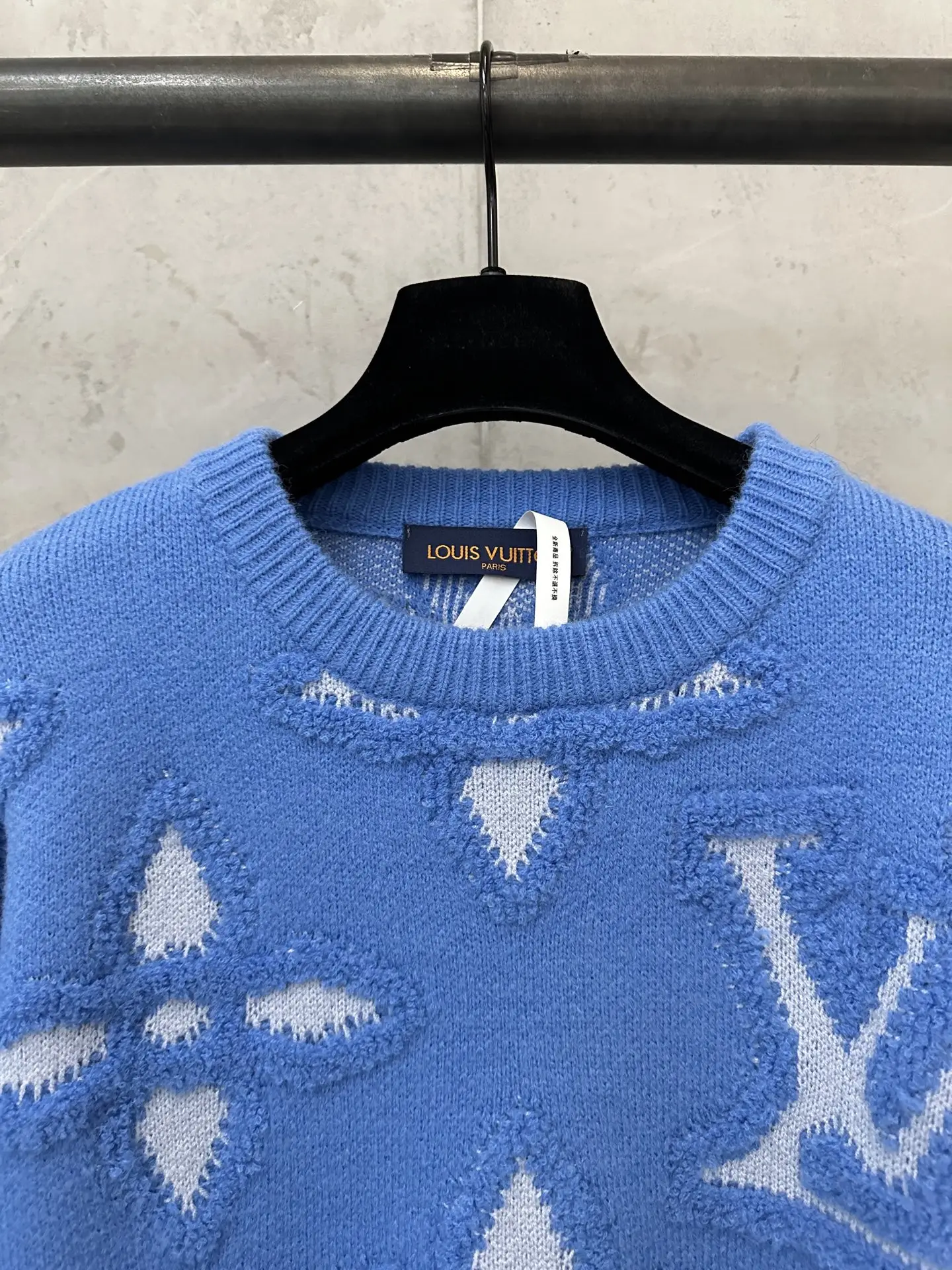 Monogram Intarsia Wool-Blend Sweater D33520482 — view 5