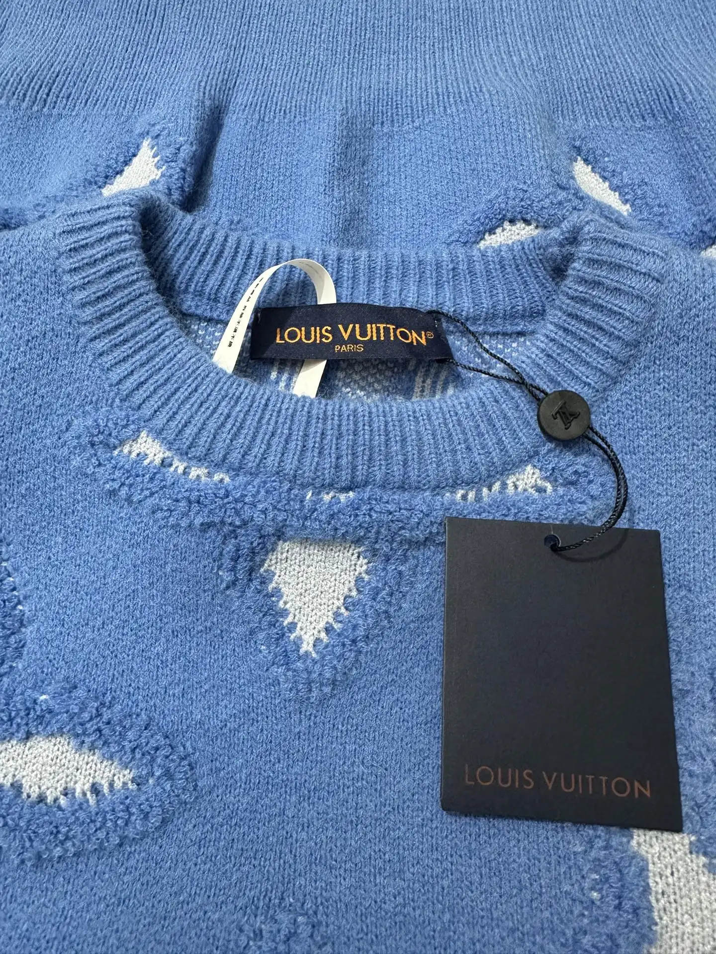 Monogram Intarsia Wool-Blend Sweater D33520482 — view 6