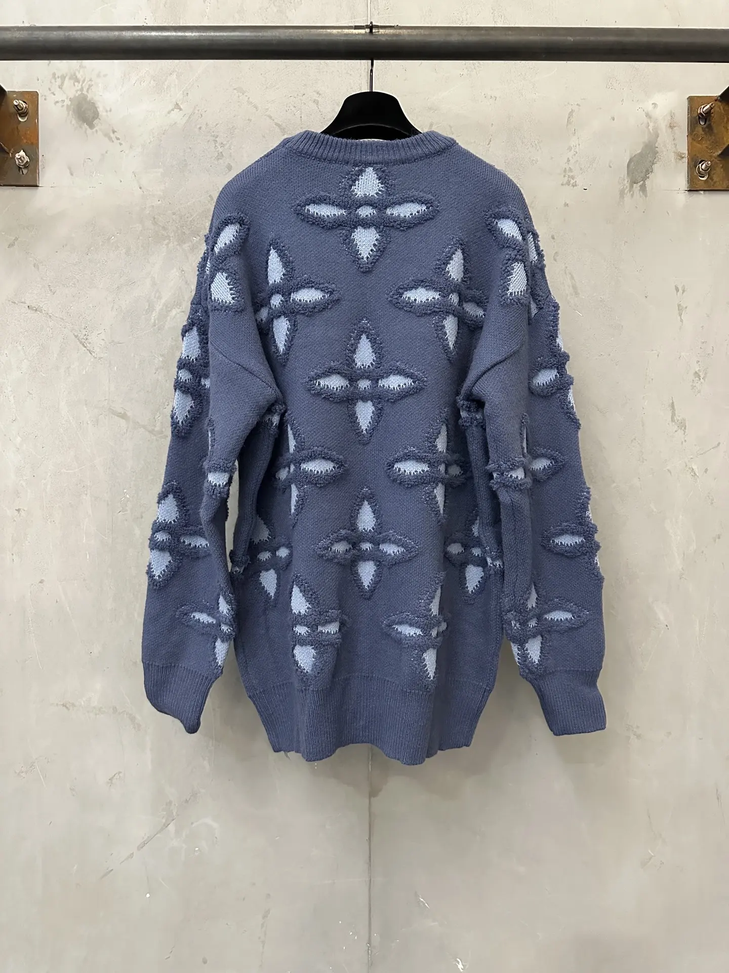 Monogram Intarsia Wool-Blend Sweater D33520481 — view 2