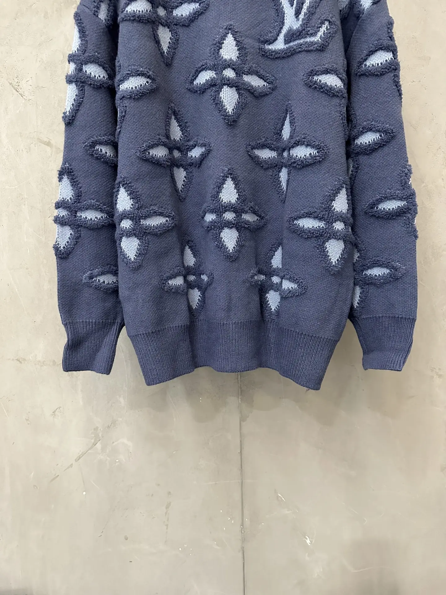 Monogram Intarsia Wool-Blend Sweater D33520481 — view 3