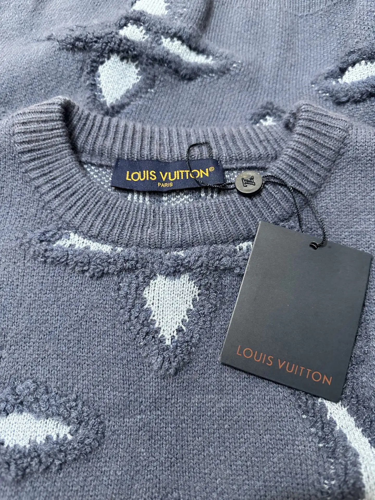 Monogram Intarsia Wool-Blend Sweater D33520481 — view 5