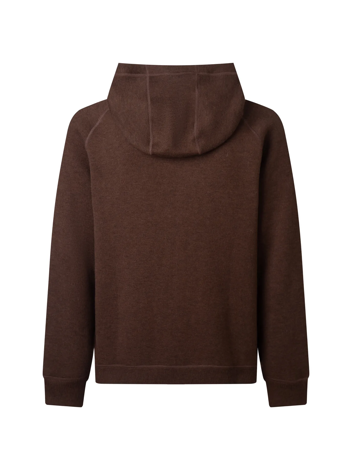 Reversible Oblique Cashmere-Blend Zip-Up Hoodie D34016061 — view 2