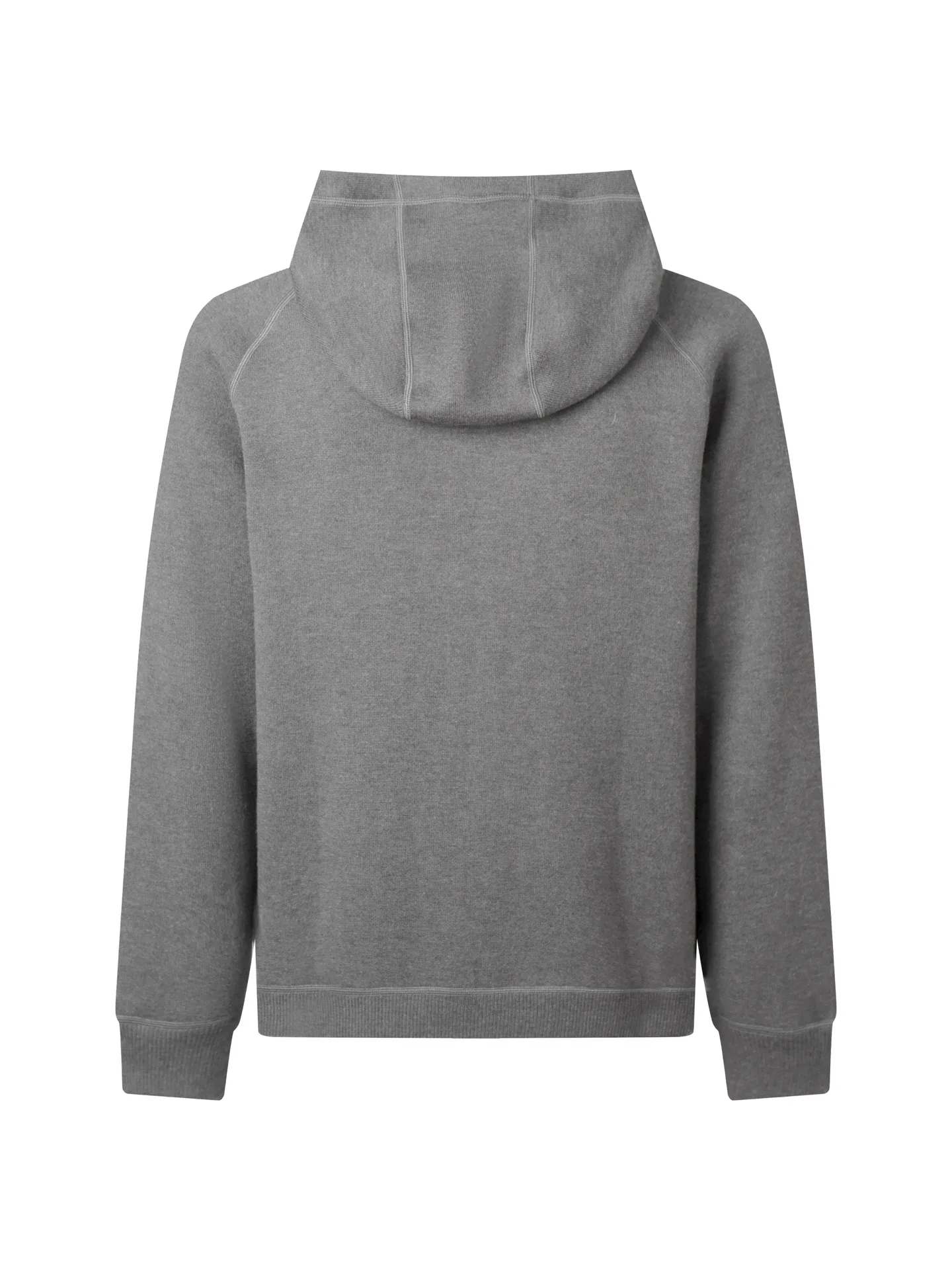 Reversible Oblique Cashmere-Blend Zip-Up Hoodie D34016057 — view 2