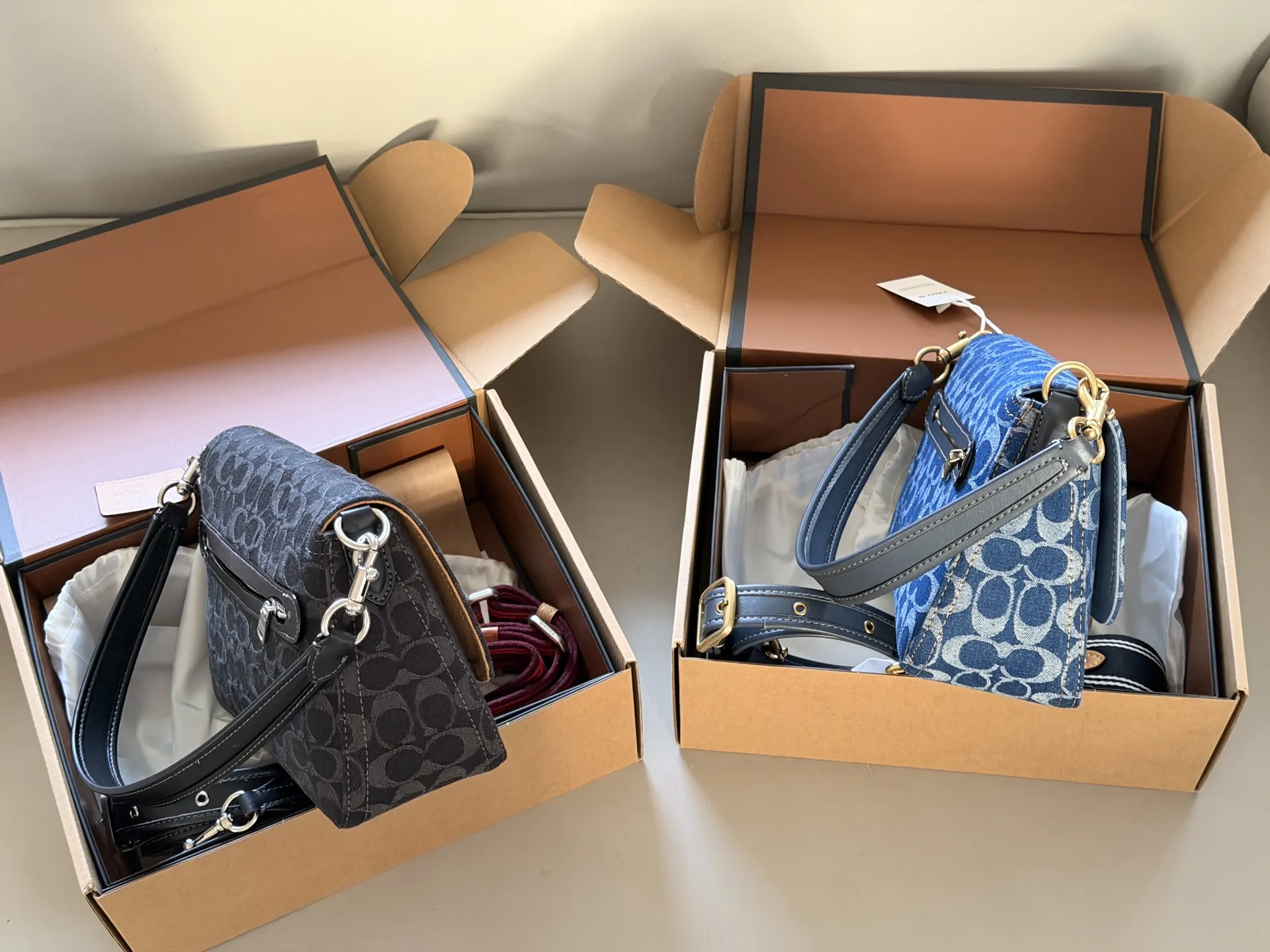 Soft Tabby Denim Shoulder Bag D34018473 — view 16