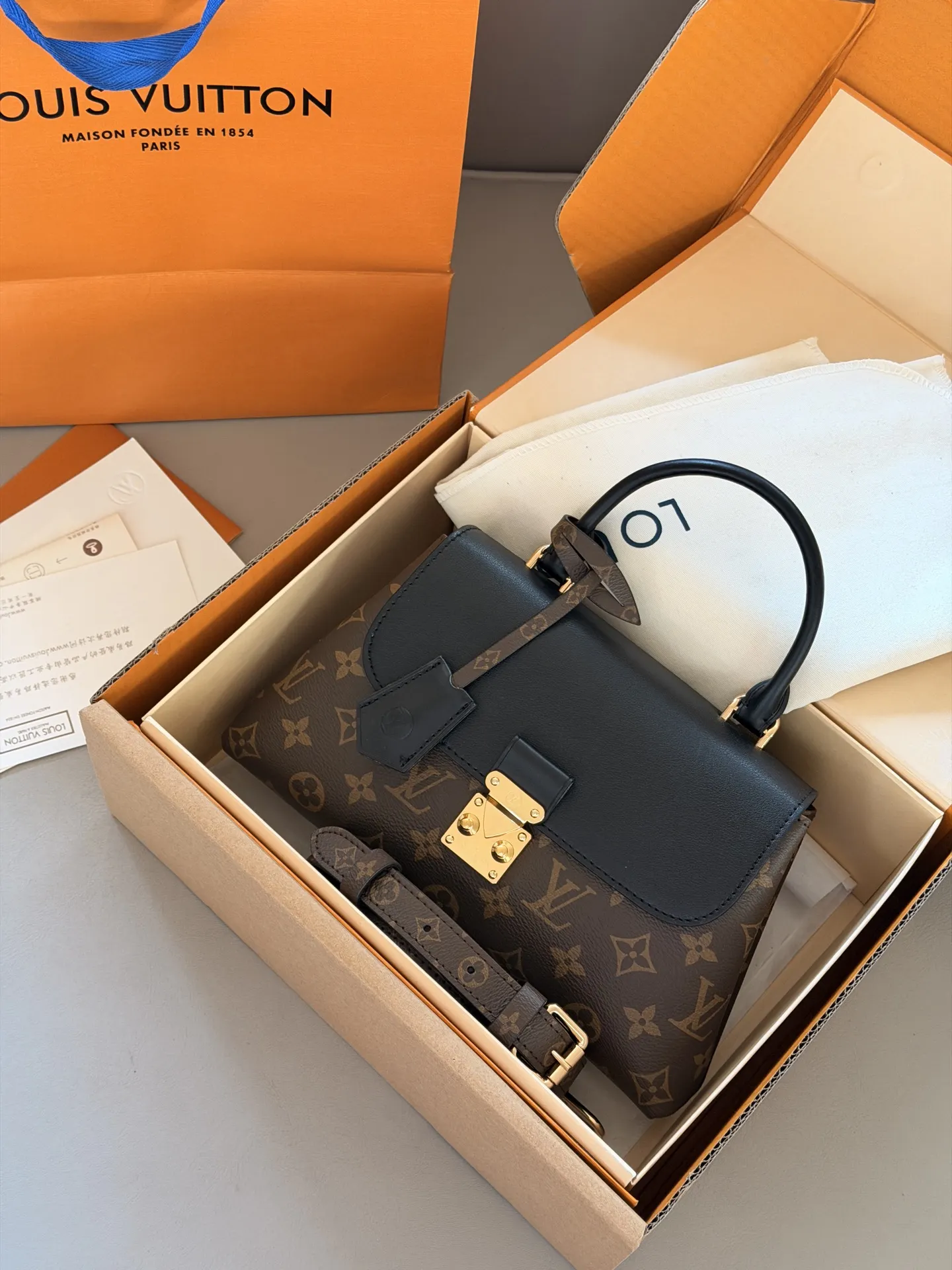 Madeleine Monogram Top-Handle Bag D34518379