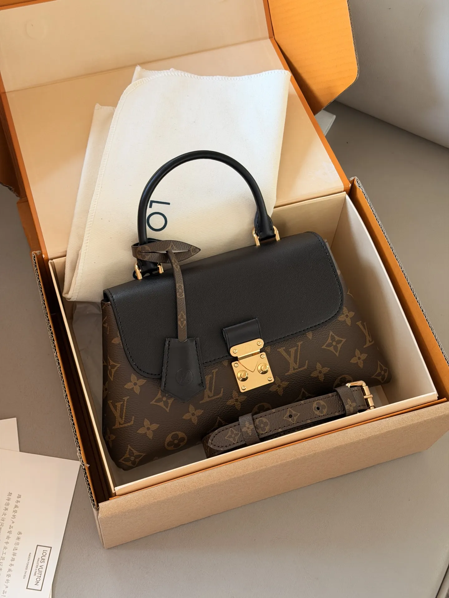 Madeleine Monogram Top-Handle Bag D34518379 — view 2