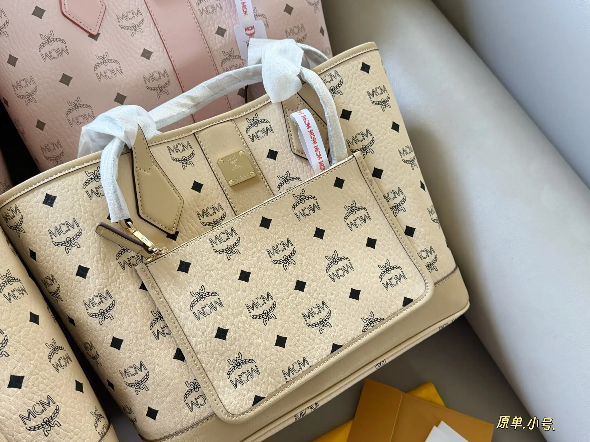 MCM Visetos Coated Canvas Tote Bag D34518481 — view 17