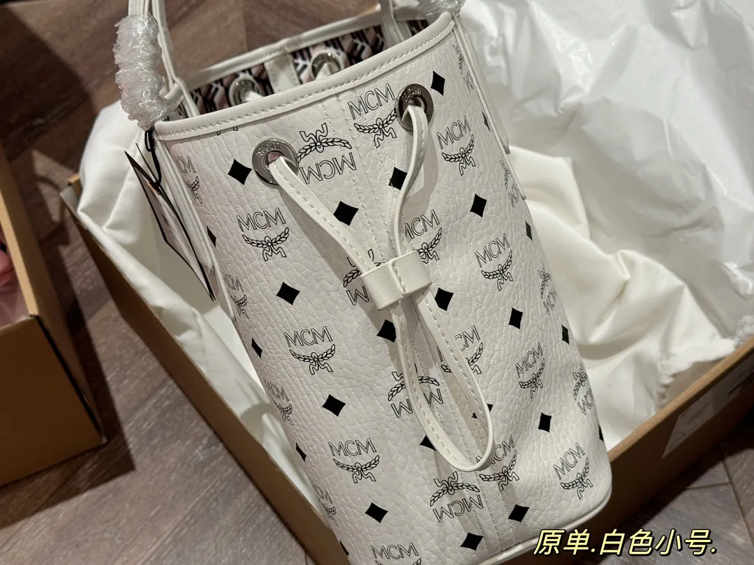 MCM Visetos Reversible Tote Bag D34517952 — view 13