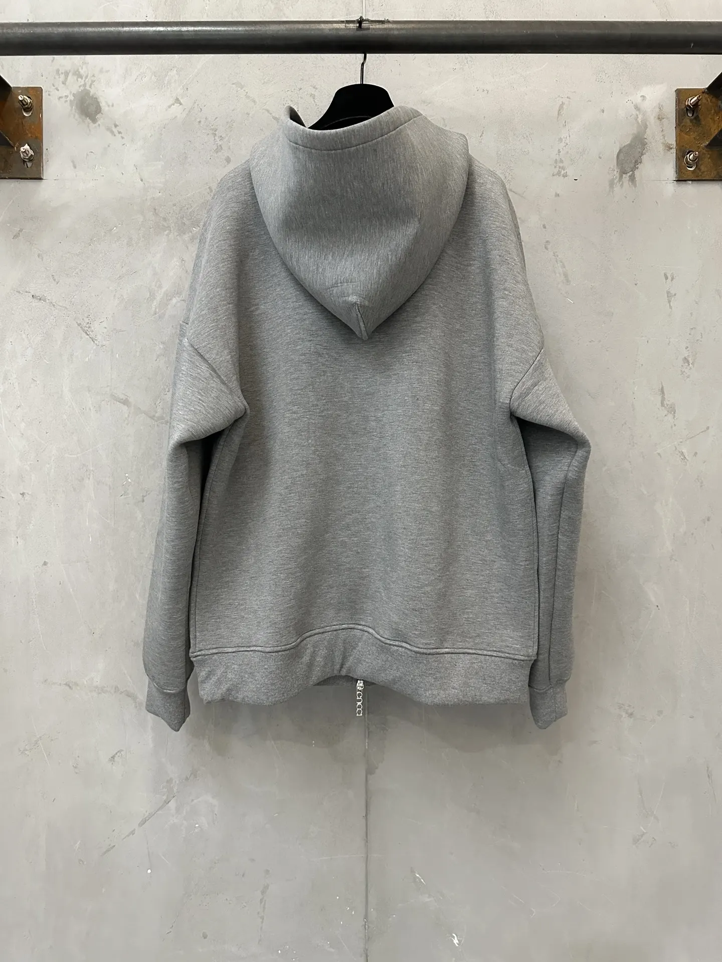 Logo Embroidered Zip-Up Hoodie D35018886 — view 2