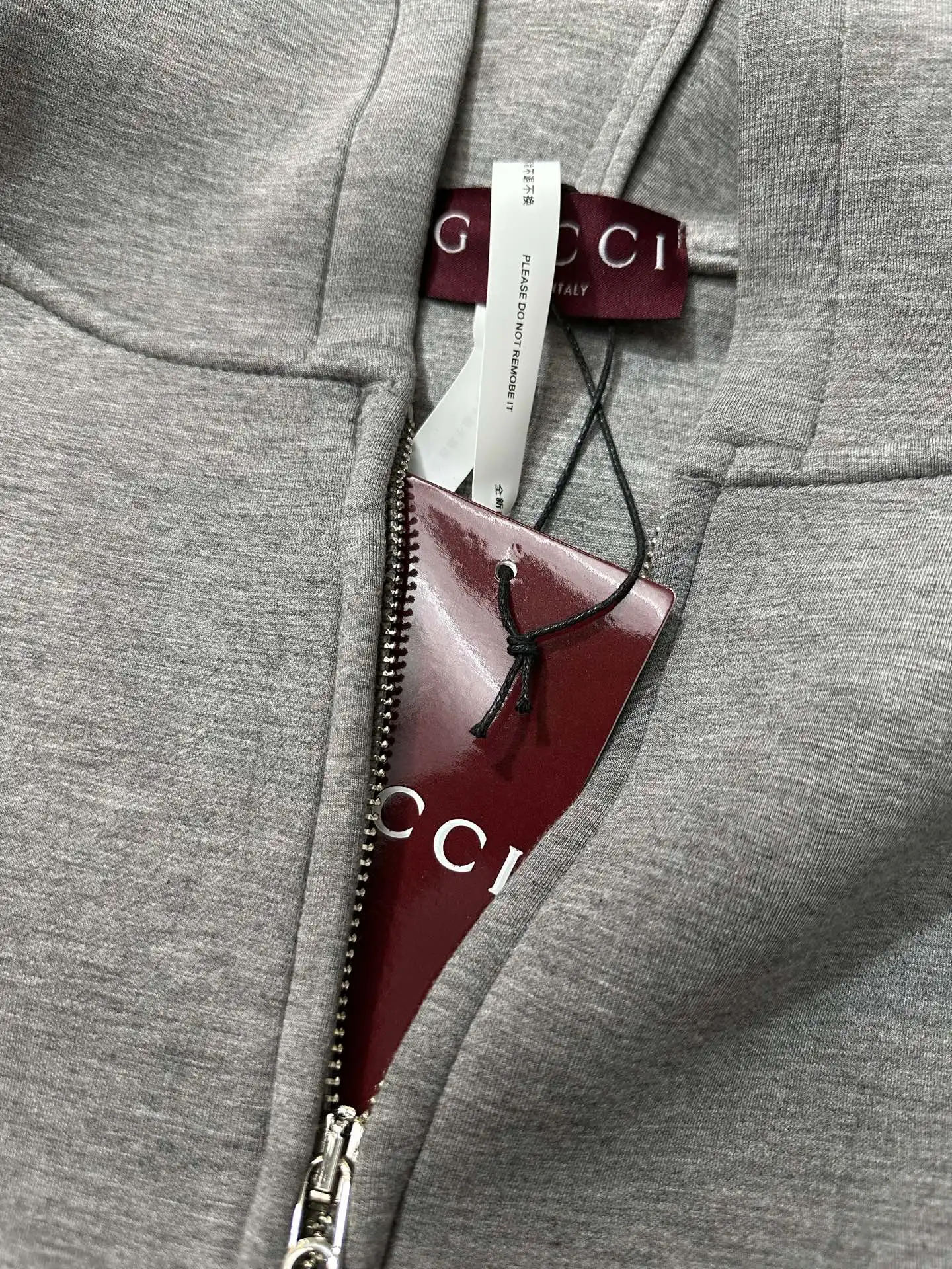 Logo Embroidered Zip-Up Hoodie D35018886 — view 6