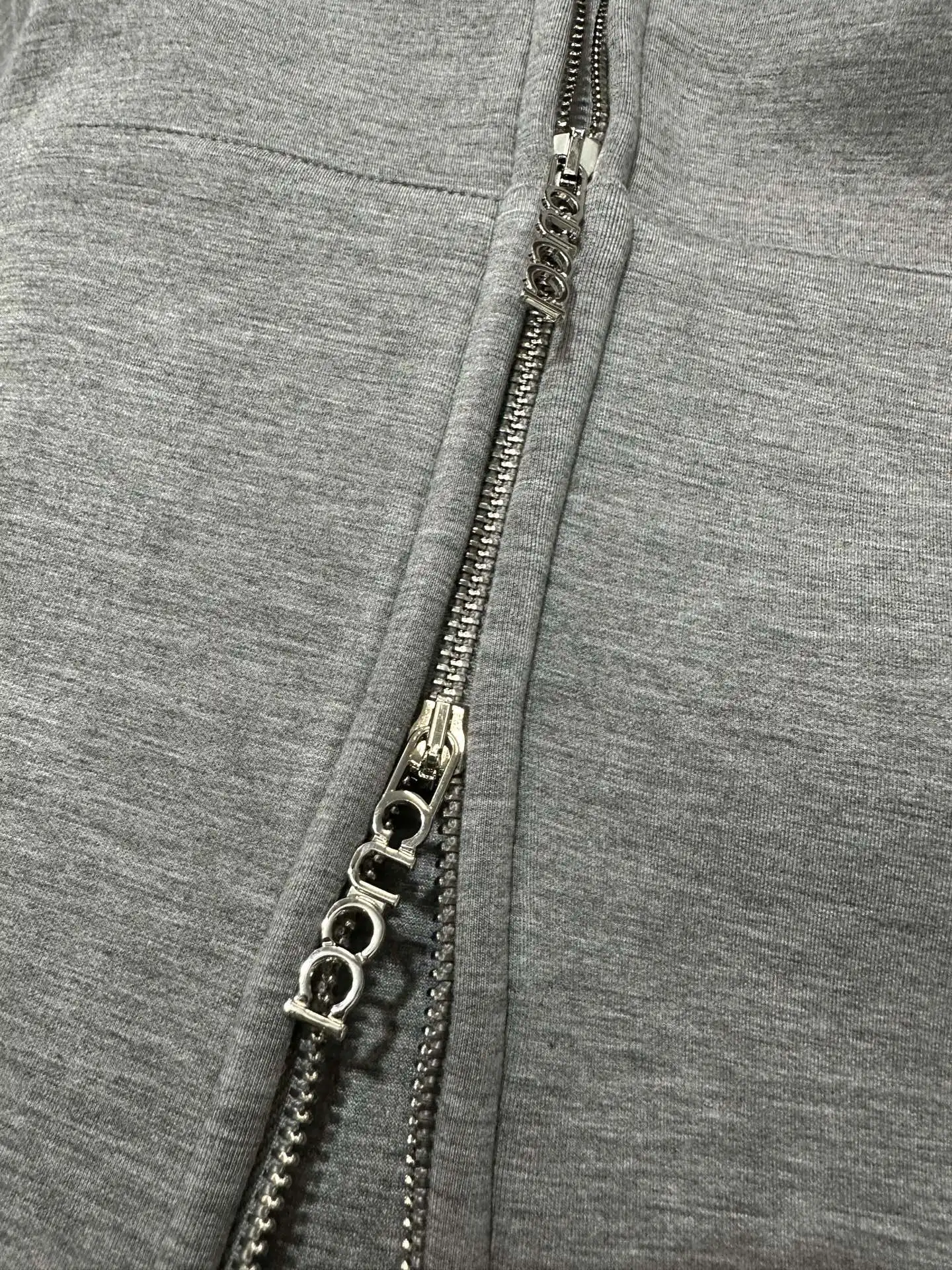 Logo Embroidered Zip-Up Hoodie D35018886 — view 7