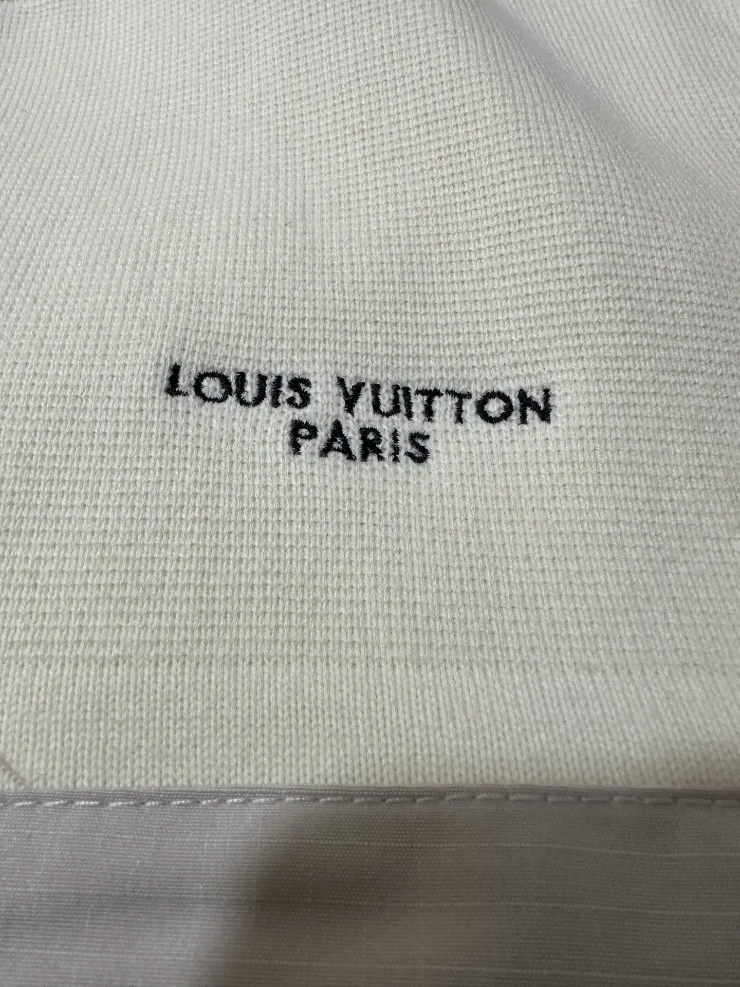 Logo Embroidered Hybrid Knit Zip-Up Cardigan D35023080 — view 7