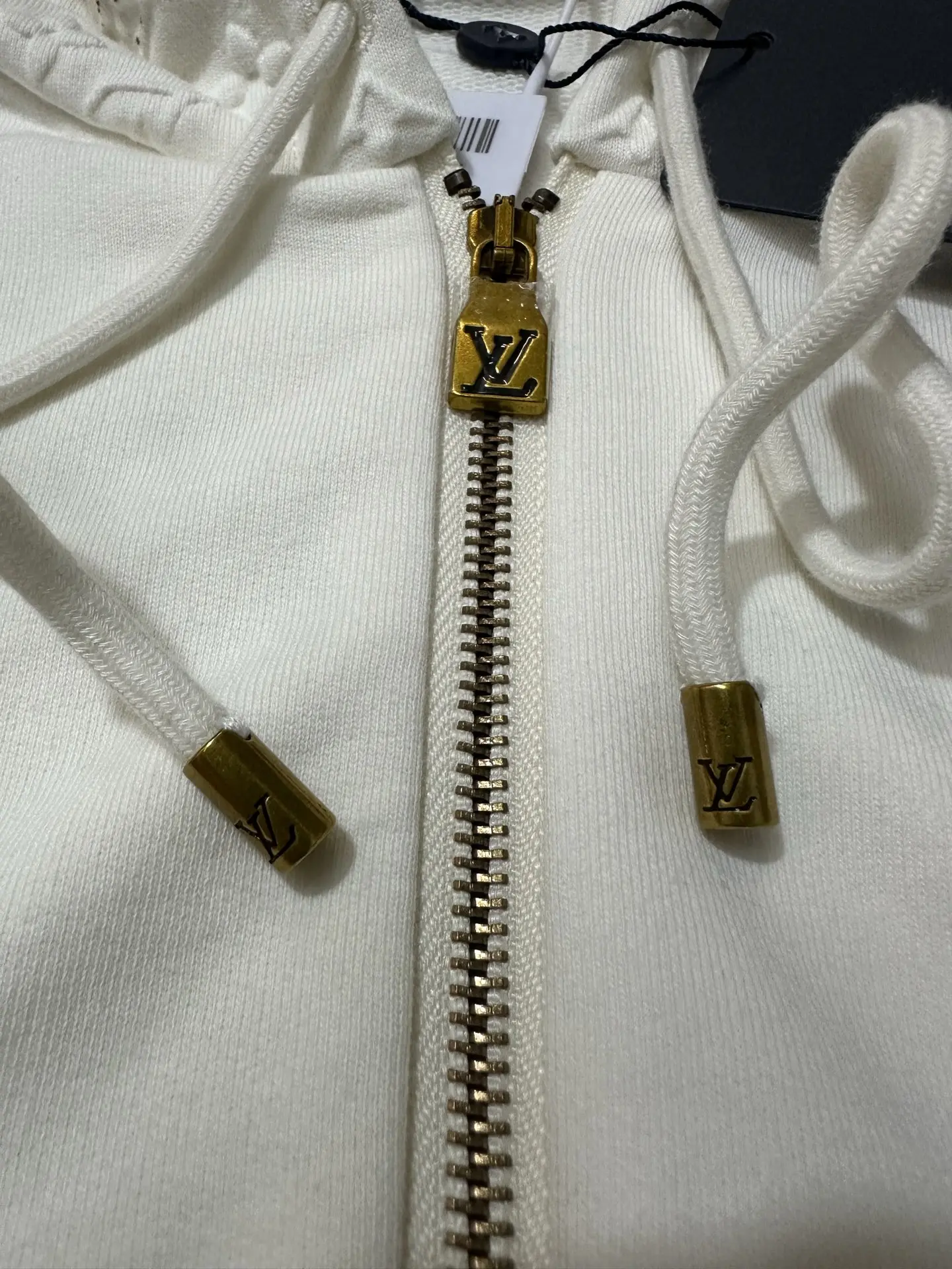 Monogram Embossed Zip-Up Hoodie D35020511 — view 7