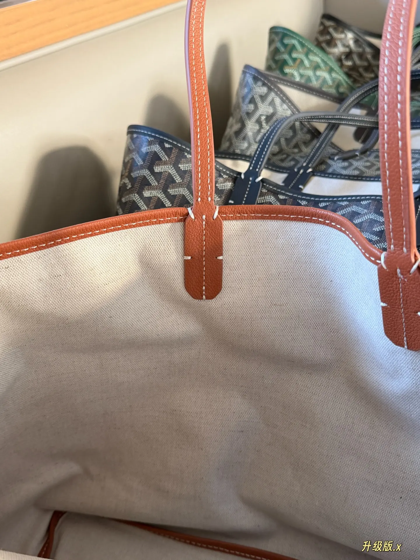 Goyardine Monogram Tote Bag D35518422 — view 6