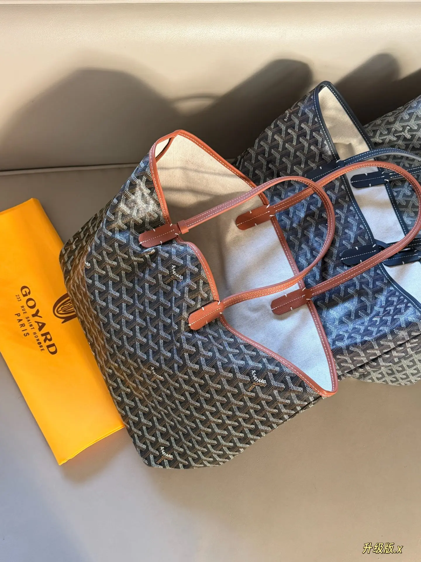 Goyardine Monogram Tote Bag D35518422 — view 9