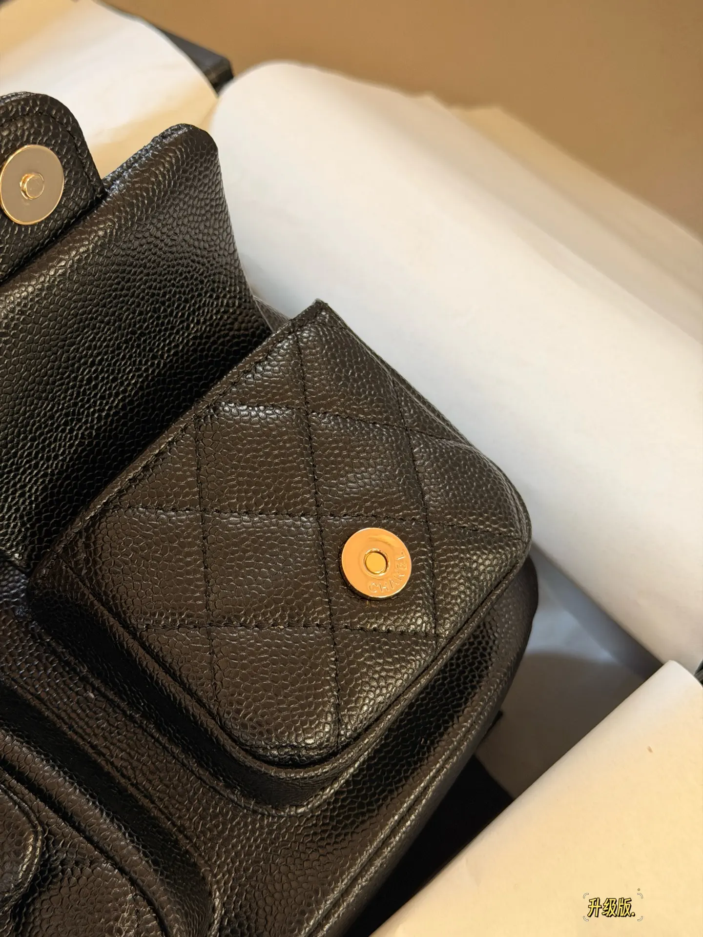 Duma Quilted Leather Backpack D35518158 — view 5