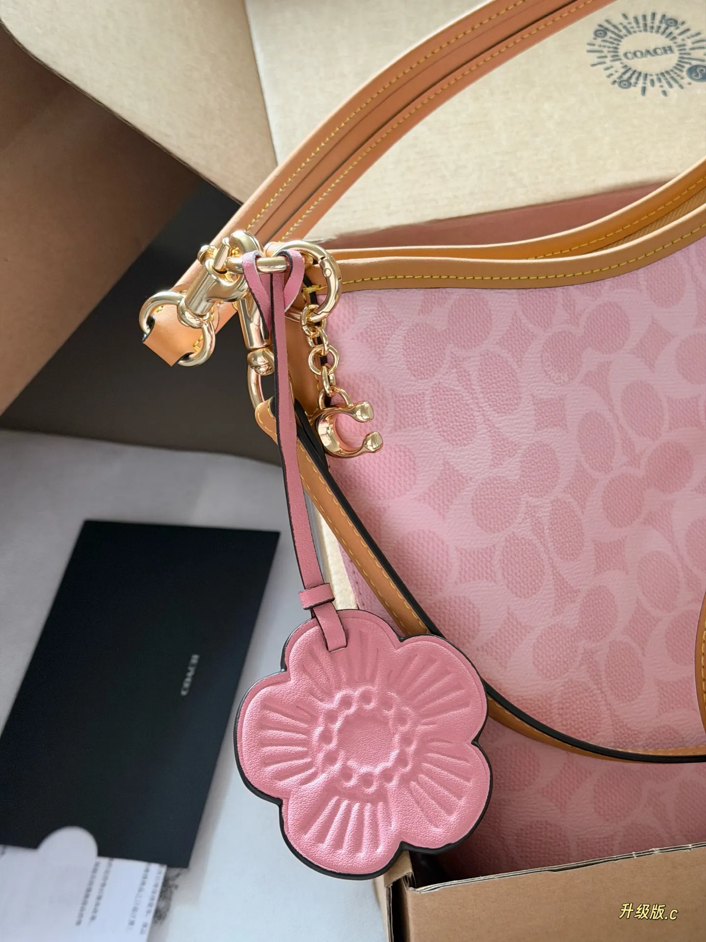 Coach Laurel Hobo Bag in Signature Canvas D35518408 — view 6