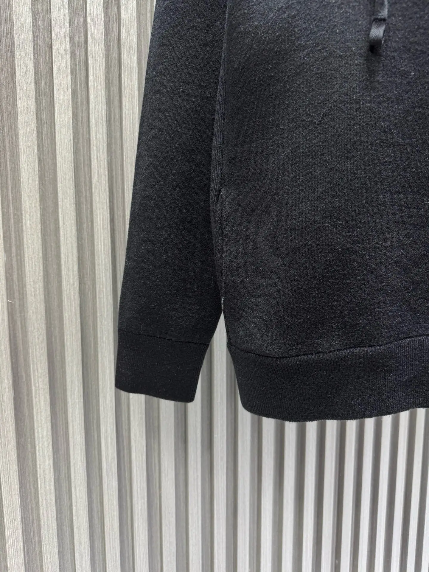 Logo-Jacquard Cashmere-Blend Half-Zip Hoodie D35514139 — view 9