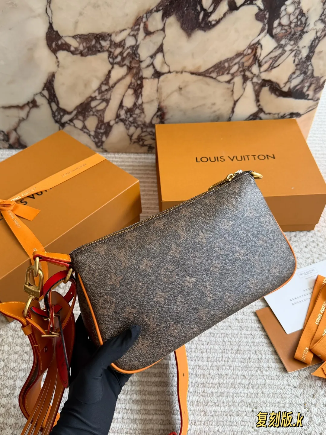 Monogram Canvas Pochette Accessoires Bag D35517957 — view 3