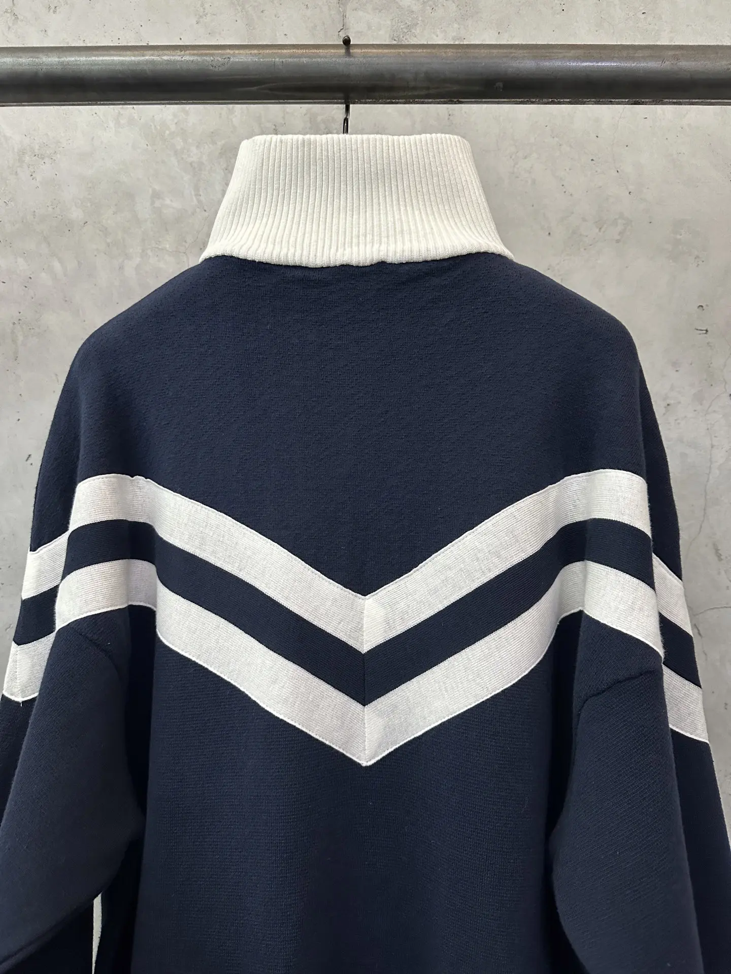 Nautical Knit Zip-Up Bomber Jacket D36023724 — view 5