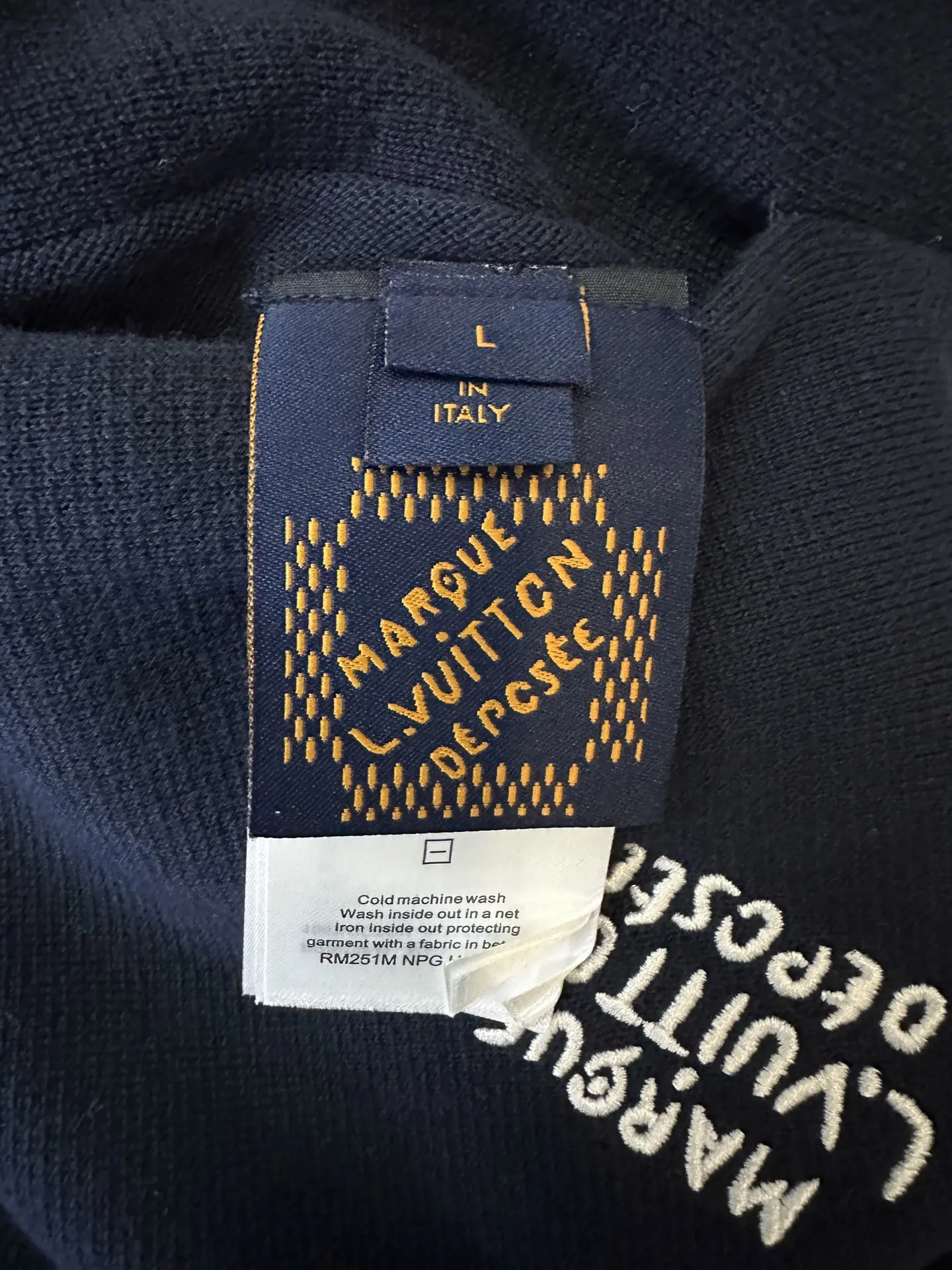 Nautical Knit Zip-Up Bomber Jacket D36023724 — view 9