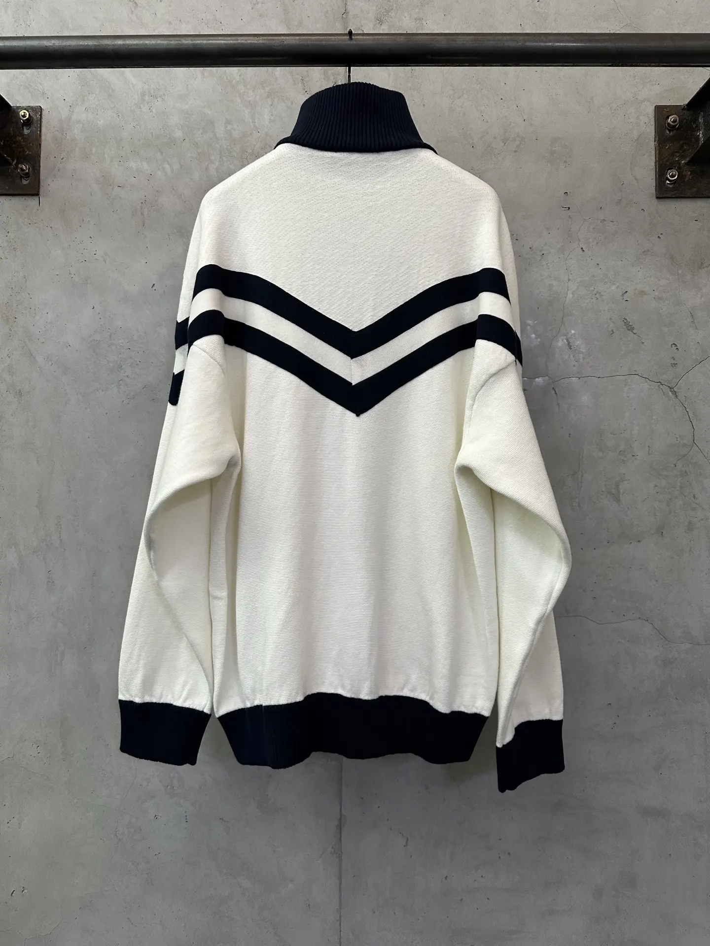 Nautical Knit Zip-Up Cardigan D36023725 — view 2