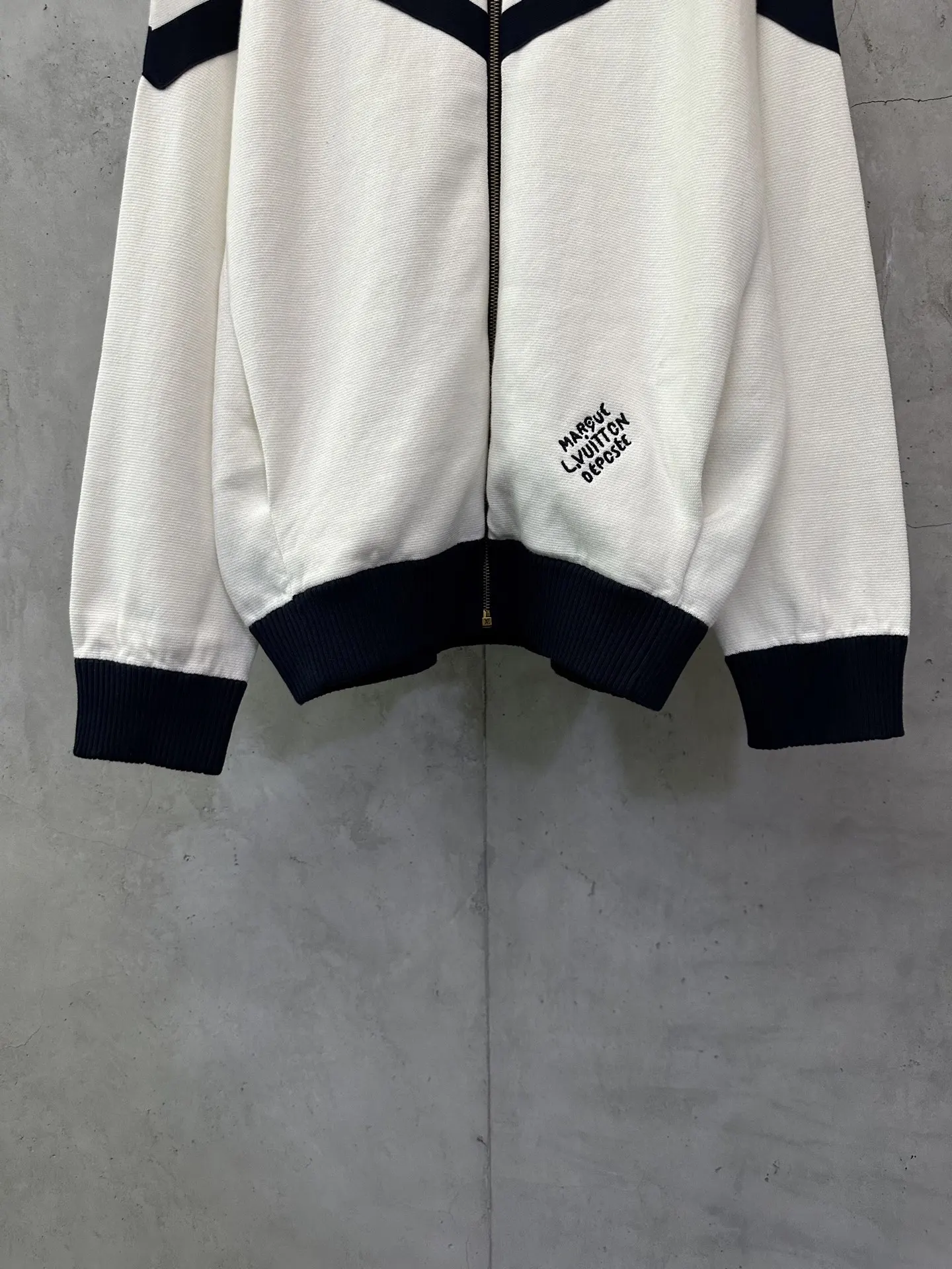 Nautical Knit Zip-Up Cardigan D36023725 — view 4