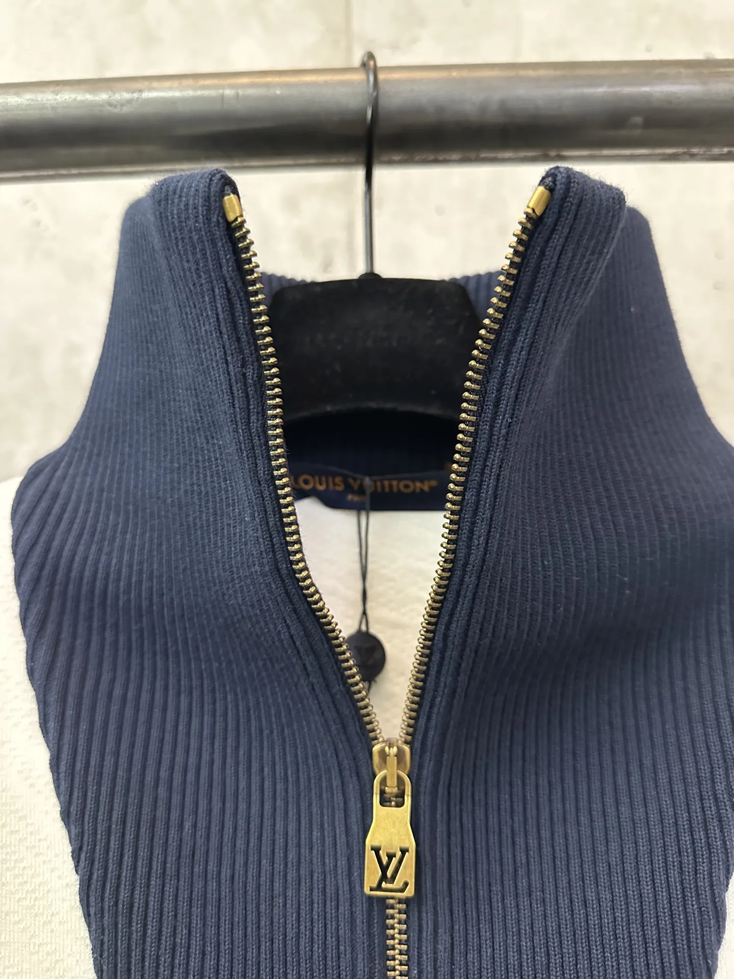Nautical Knit Zip-Up Cardigan D36023725 — view 7