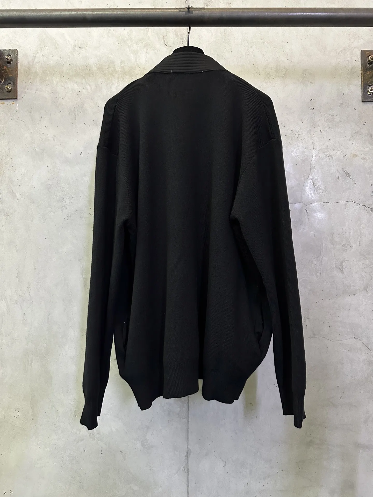 Monogram Motif Cashmere-Blend V-Neck Cardigan D36015333 — view 2