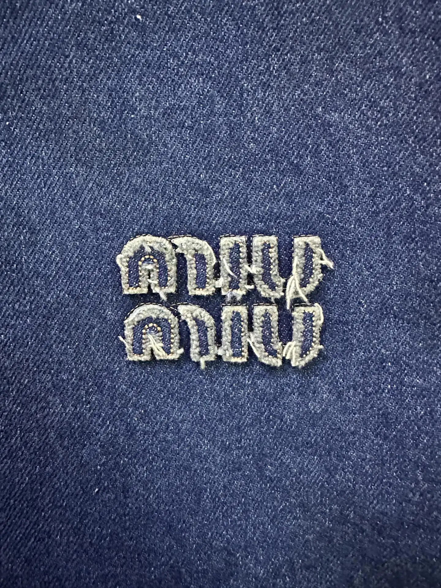 Embroidered Logo Hooded Denim Jacket D36011499 — view 8