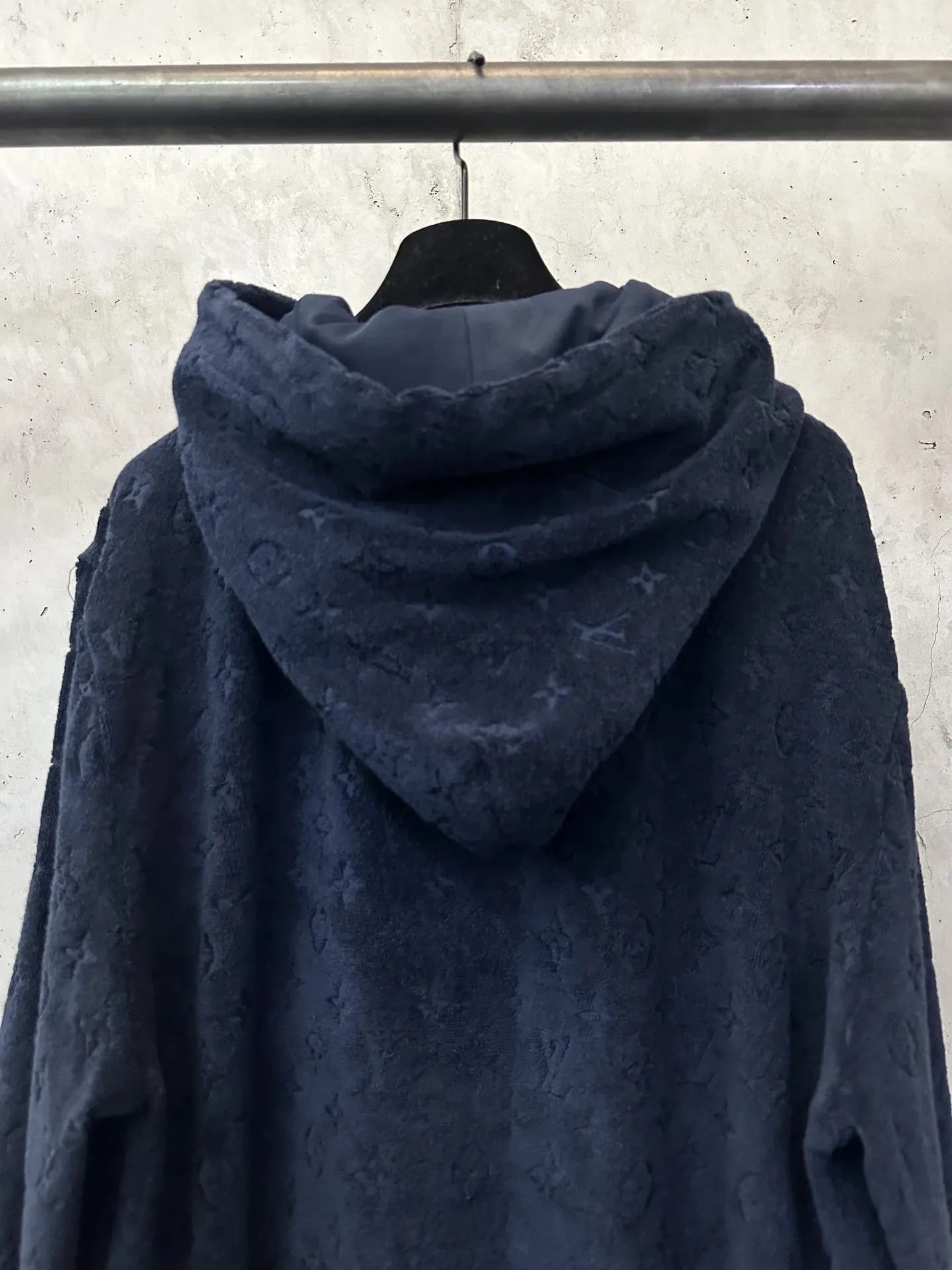 Monogram Jacquard Toweling Zip-Up Hoodie D37018898 — view 5