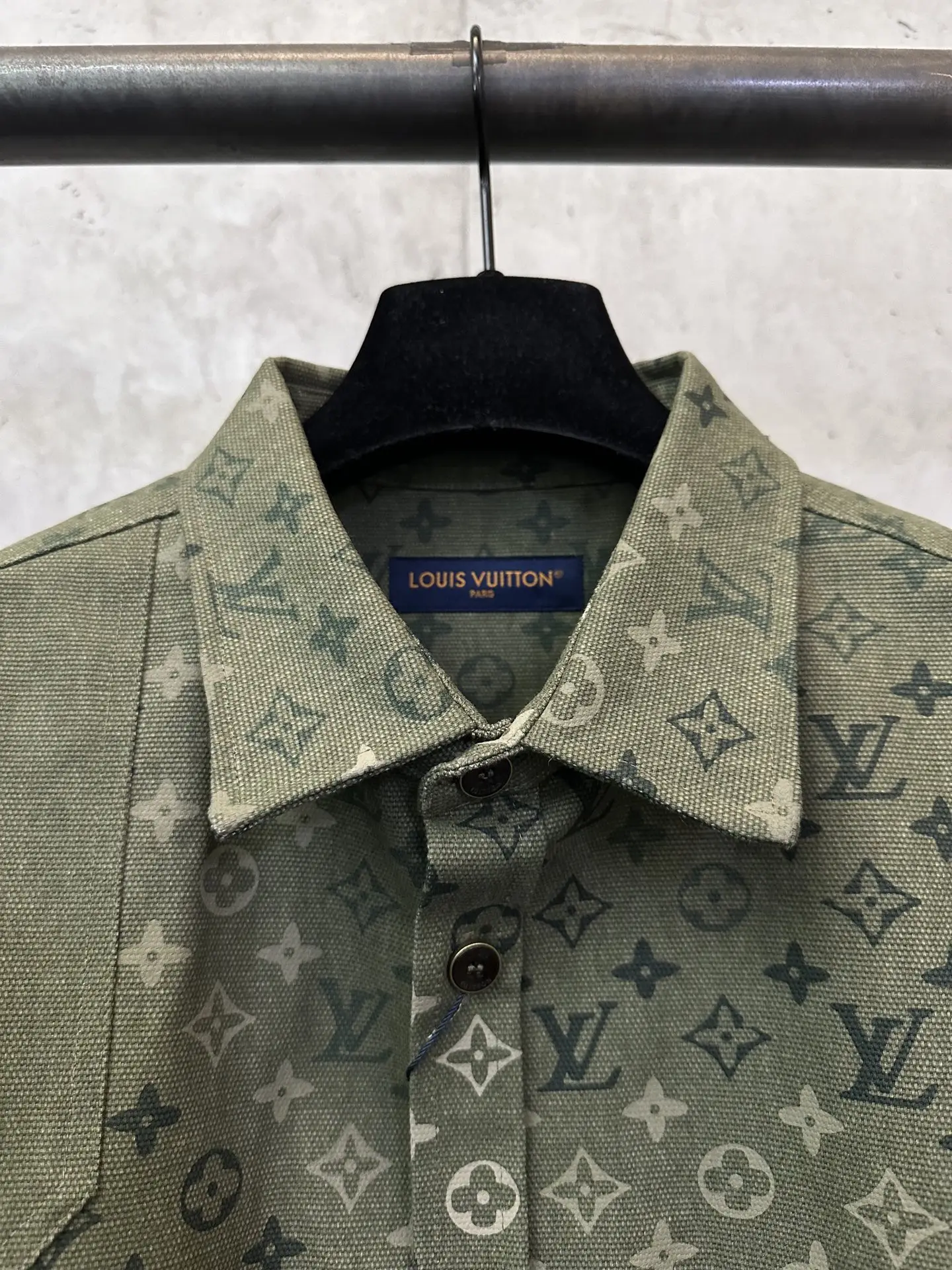 Monogram Print Workwear Overshirt D37023730 — view 7