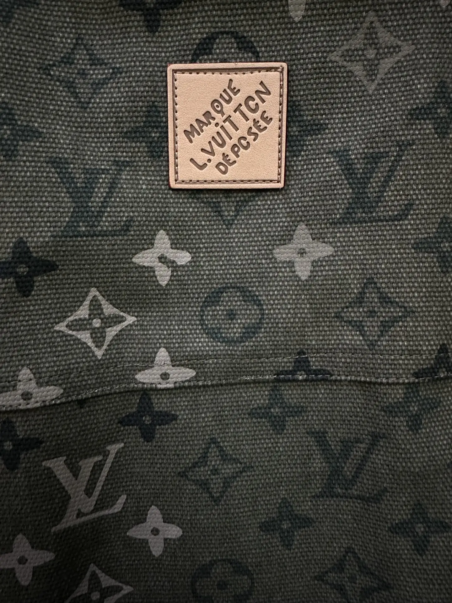 Monogram Print Workwear Overshirt D37023730 — view 8