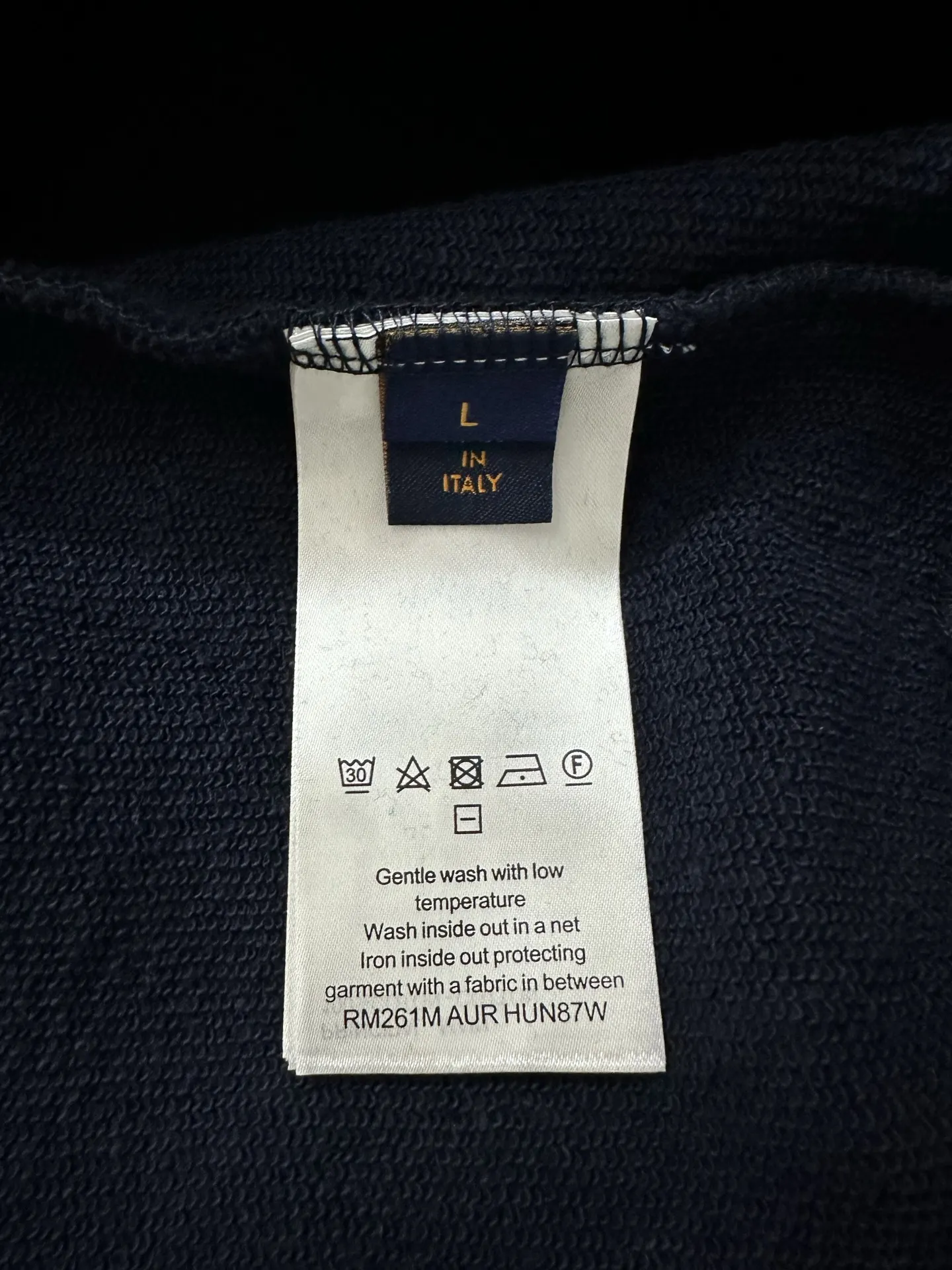 Logo Jacquard Zip-Up Hoodie D37023150 — view 12