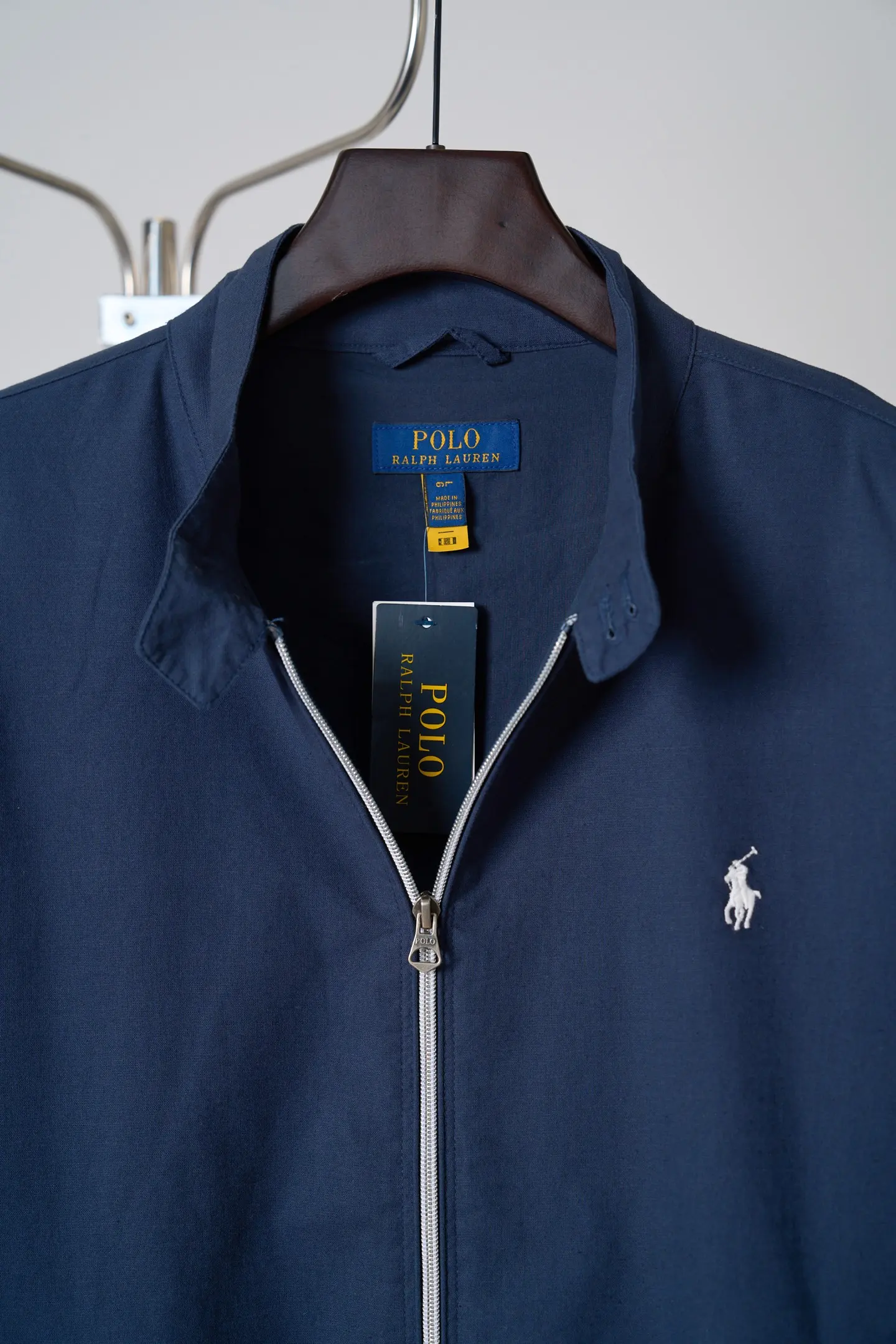 Polo Ralph Lauren Embroidered Linen Harrington Jacket D37019120 — view 5