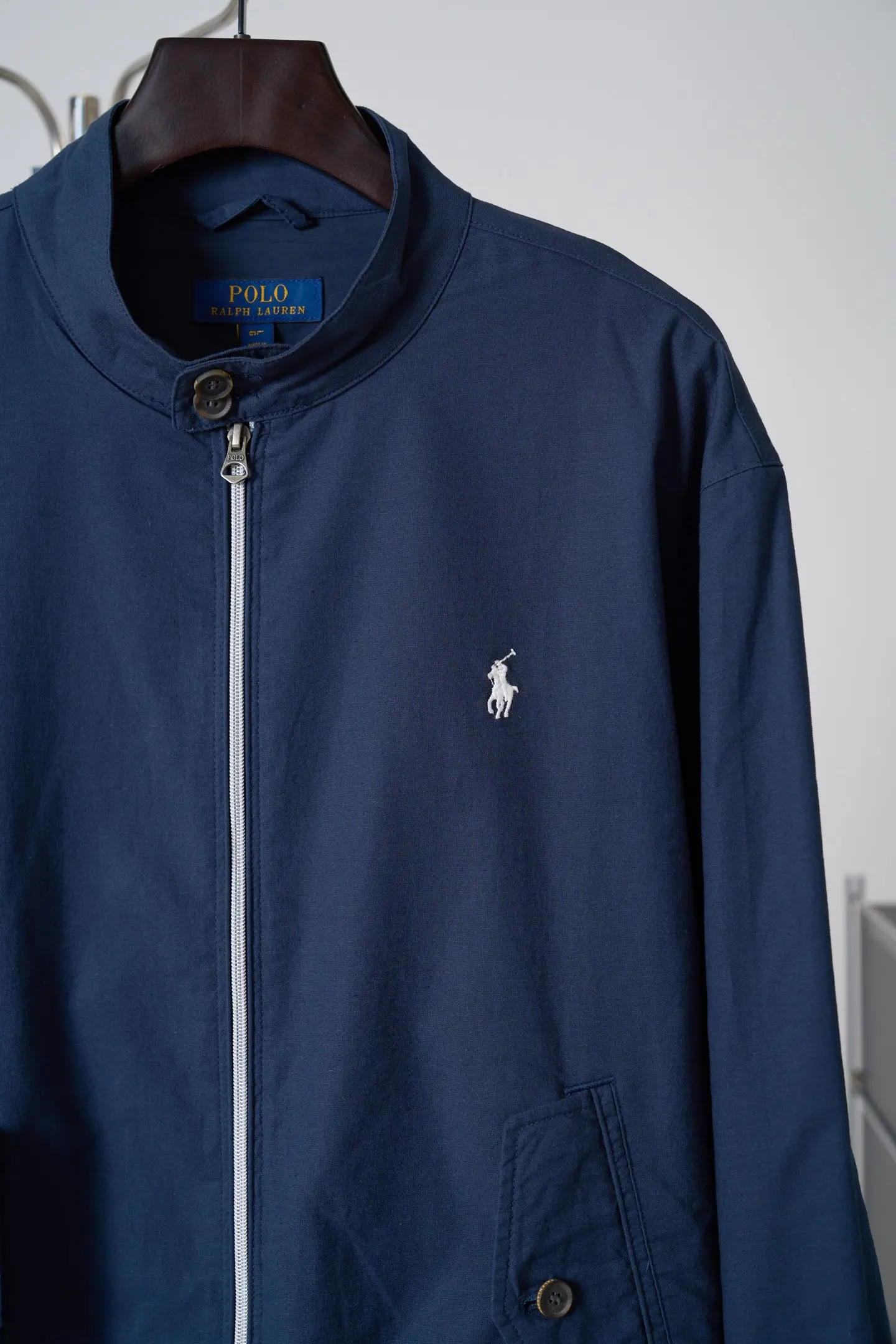 Polo Ralph Lauren Embroidered Linen Harrington Jacket D37019120 — view 8