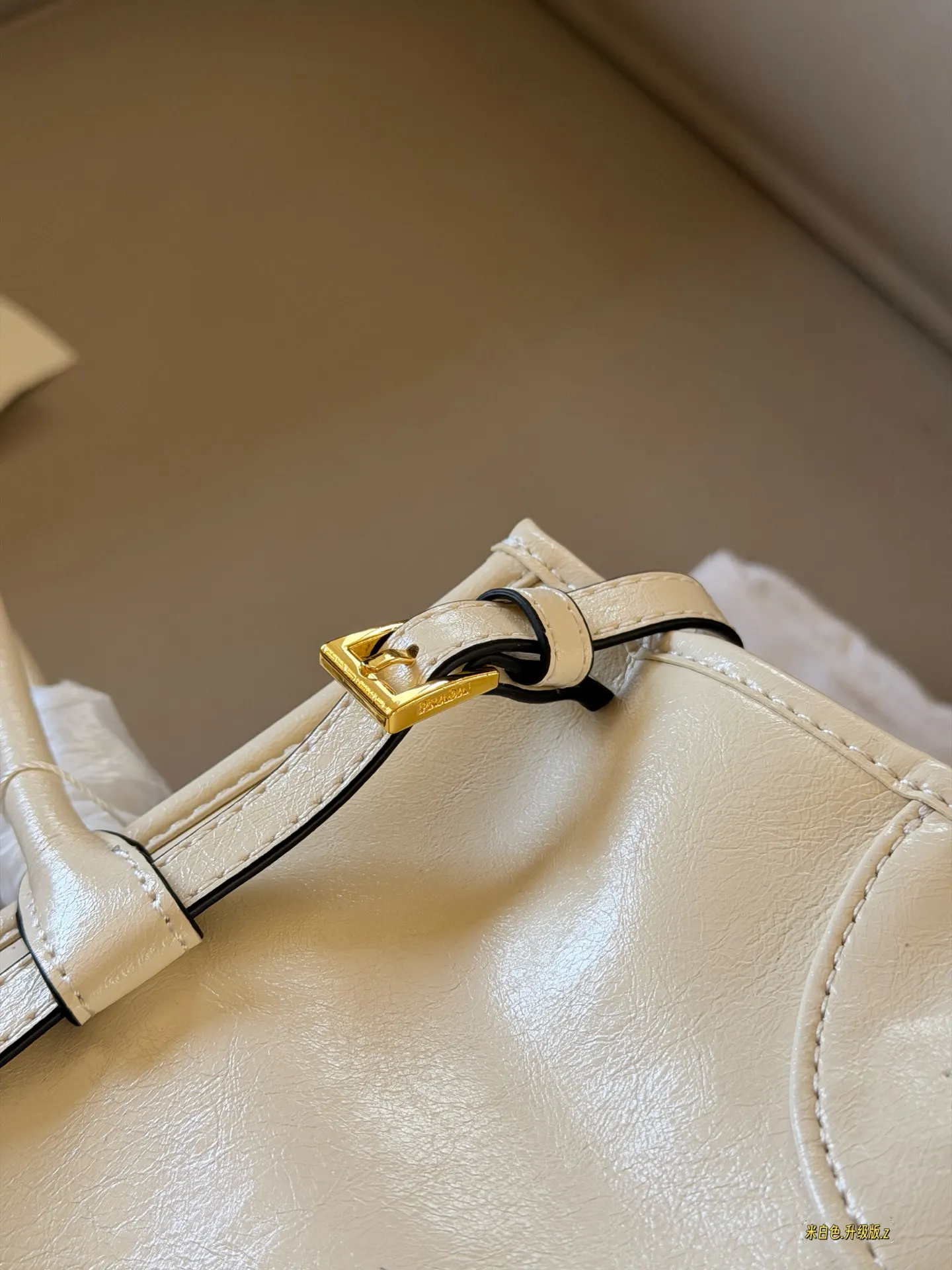 Prada Soft Lux Leather Top-Handle Bag D37018447 — view 8